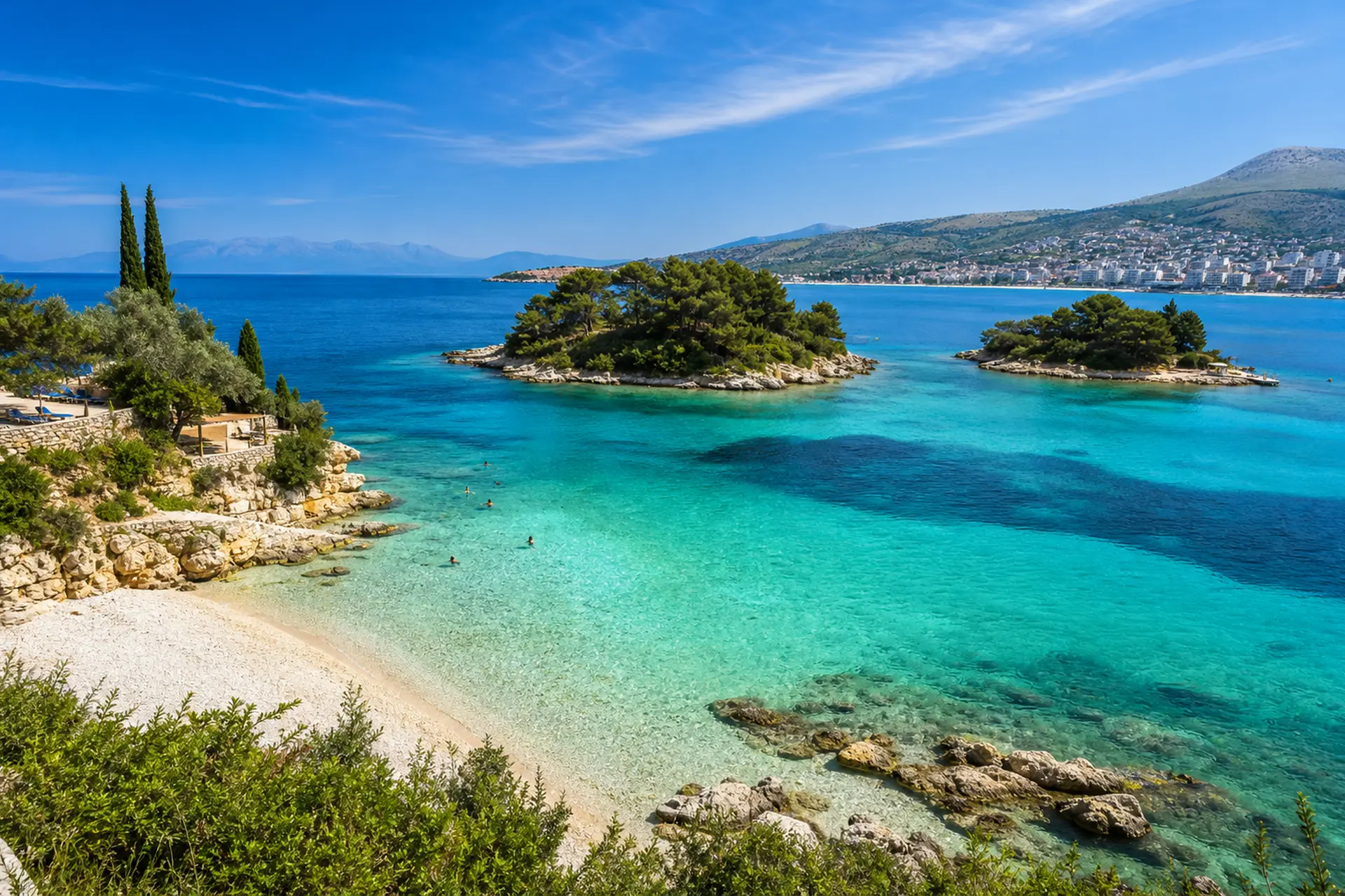 Saranda a Ksamil