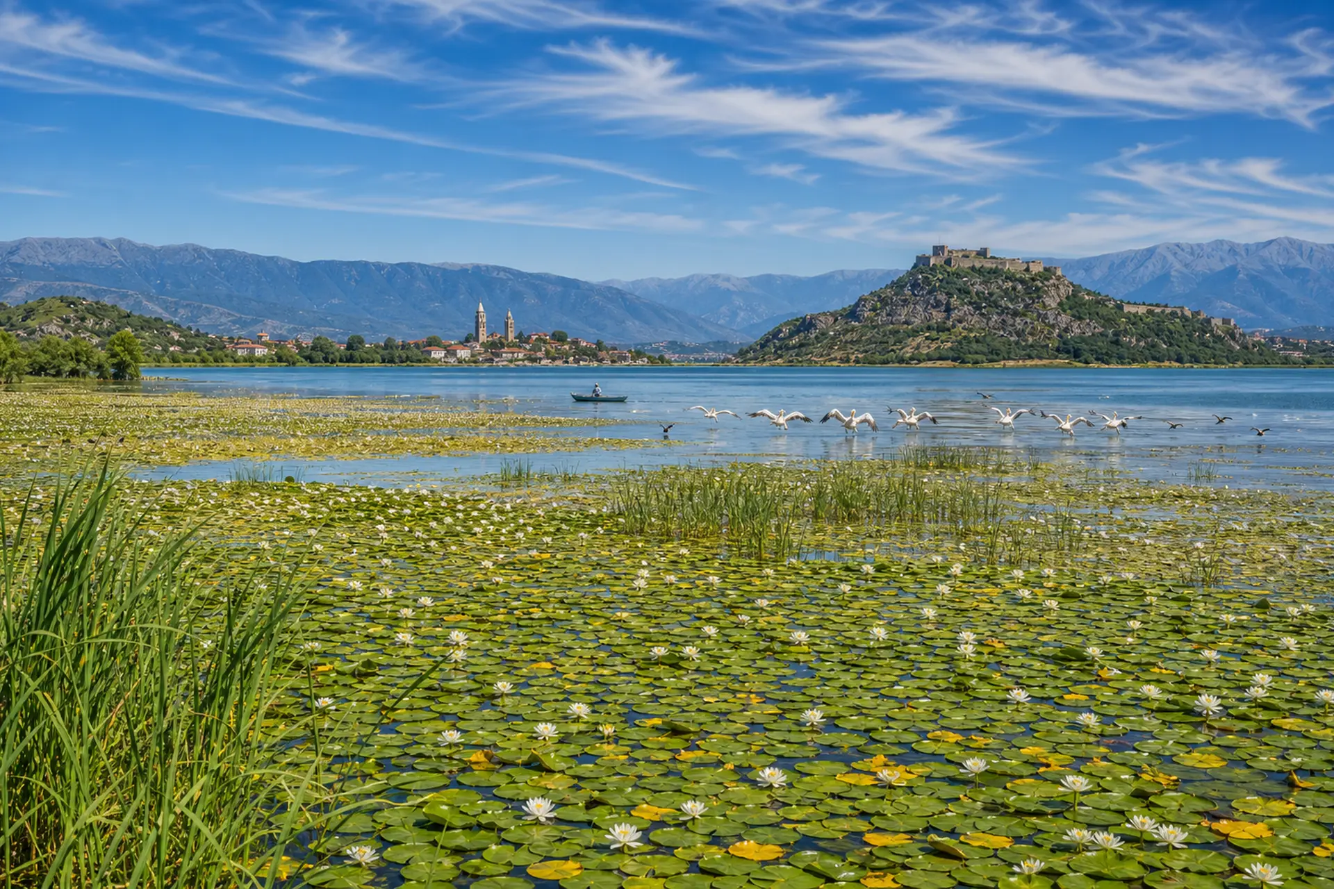 Skadarské jezero a Shkodër