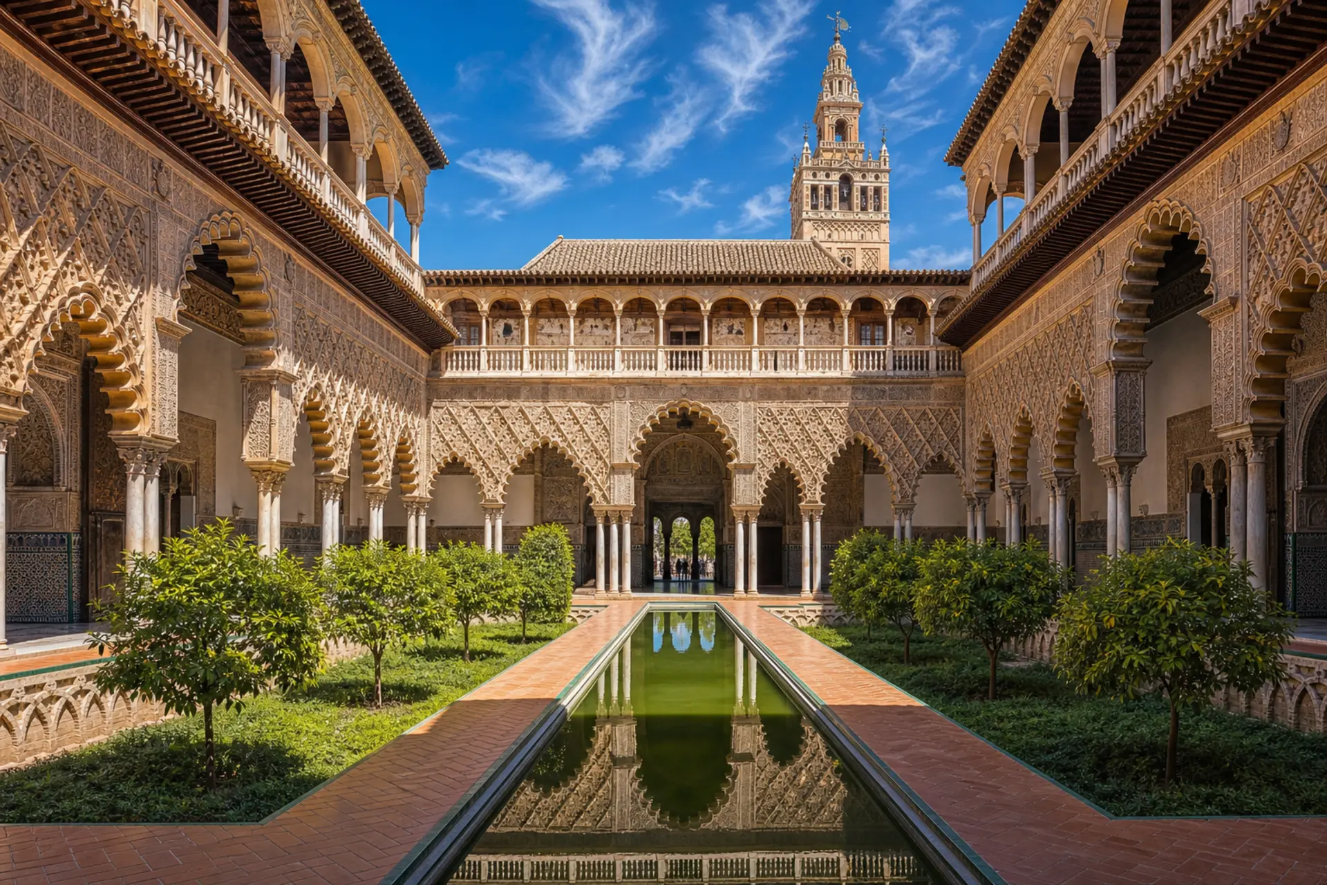 Sevilla - Alcázar a Giralda