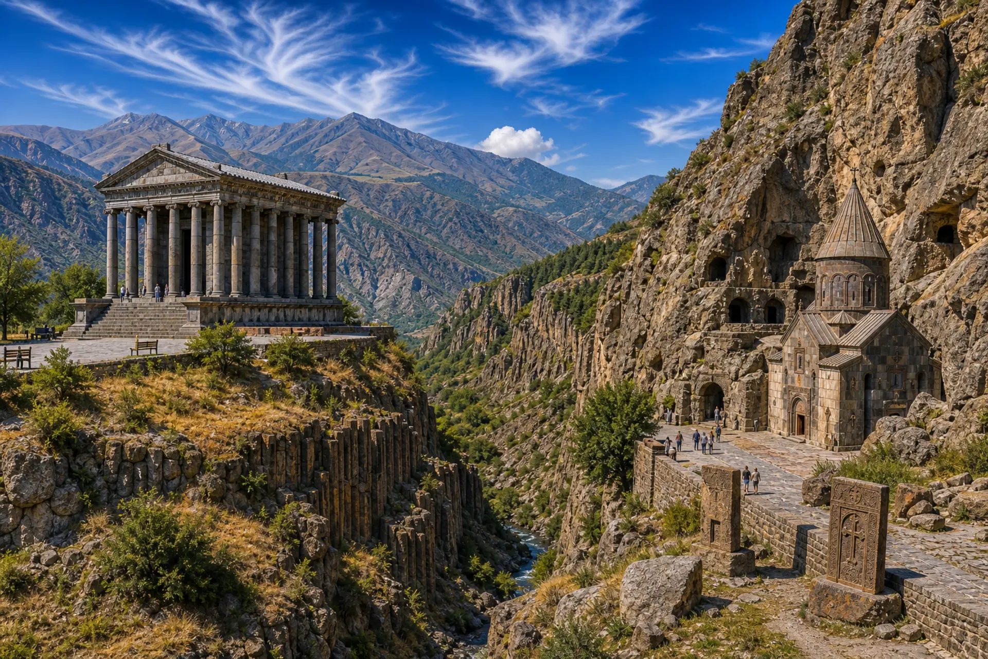Garni a Geghard