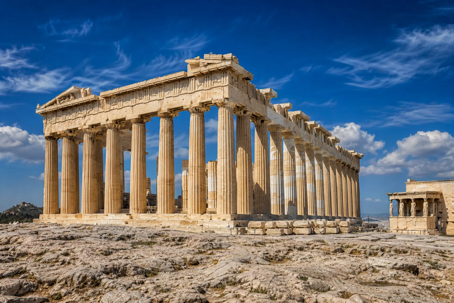 Akropolis a Parthenon