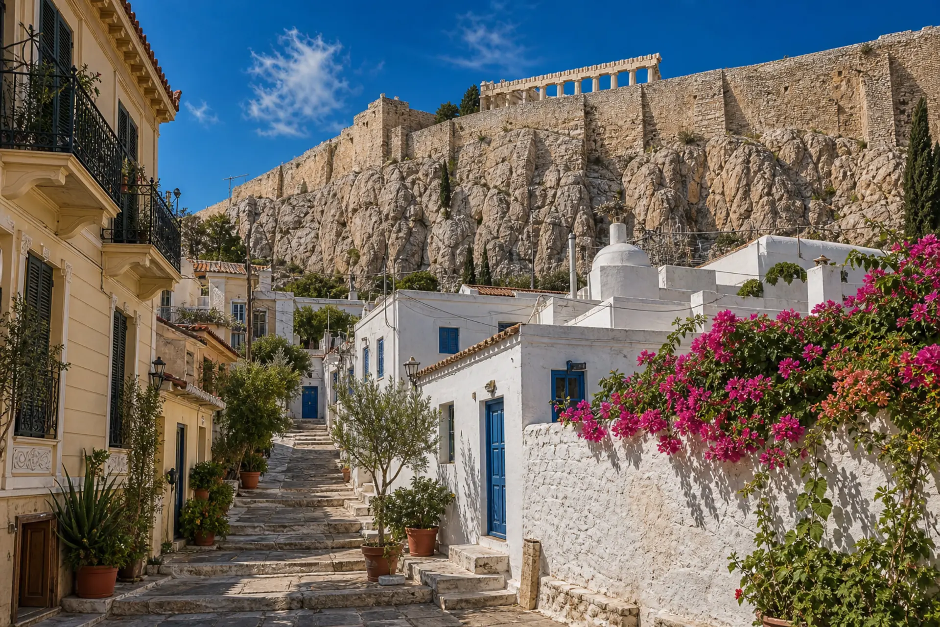 Plaka a Anafiotika