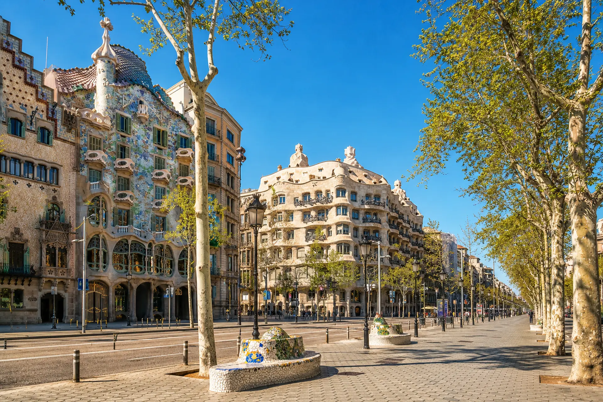 Casa Batlló a Casa Milà