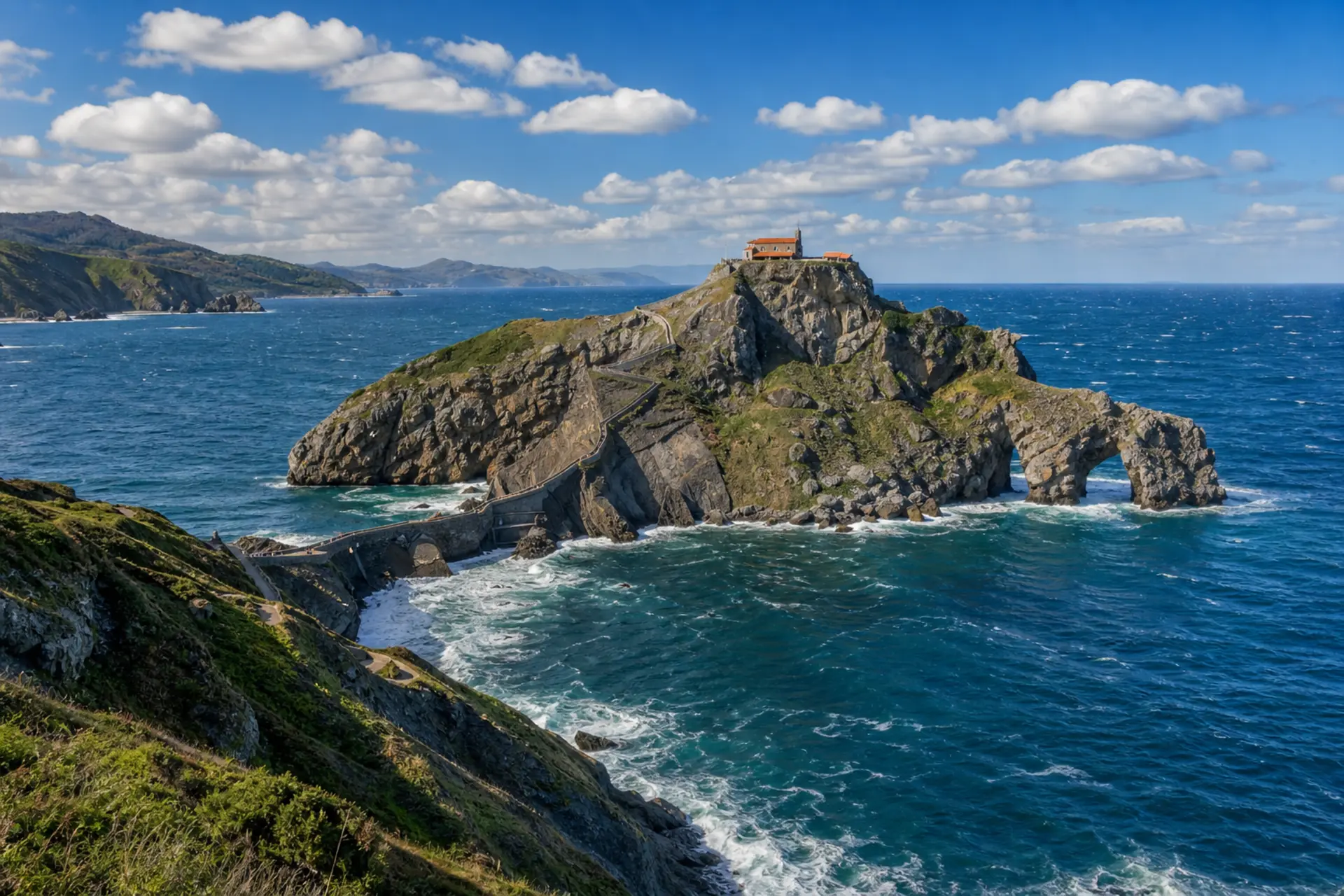 Pobřeží Vizcaya a Gaztelugatxe