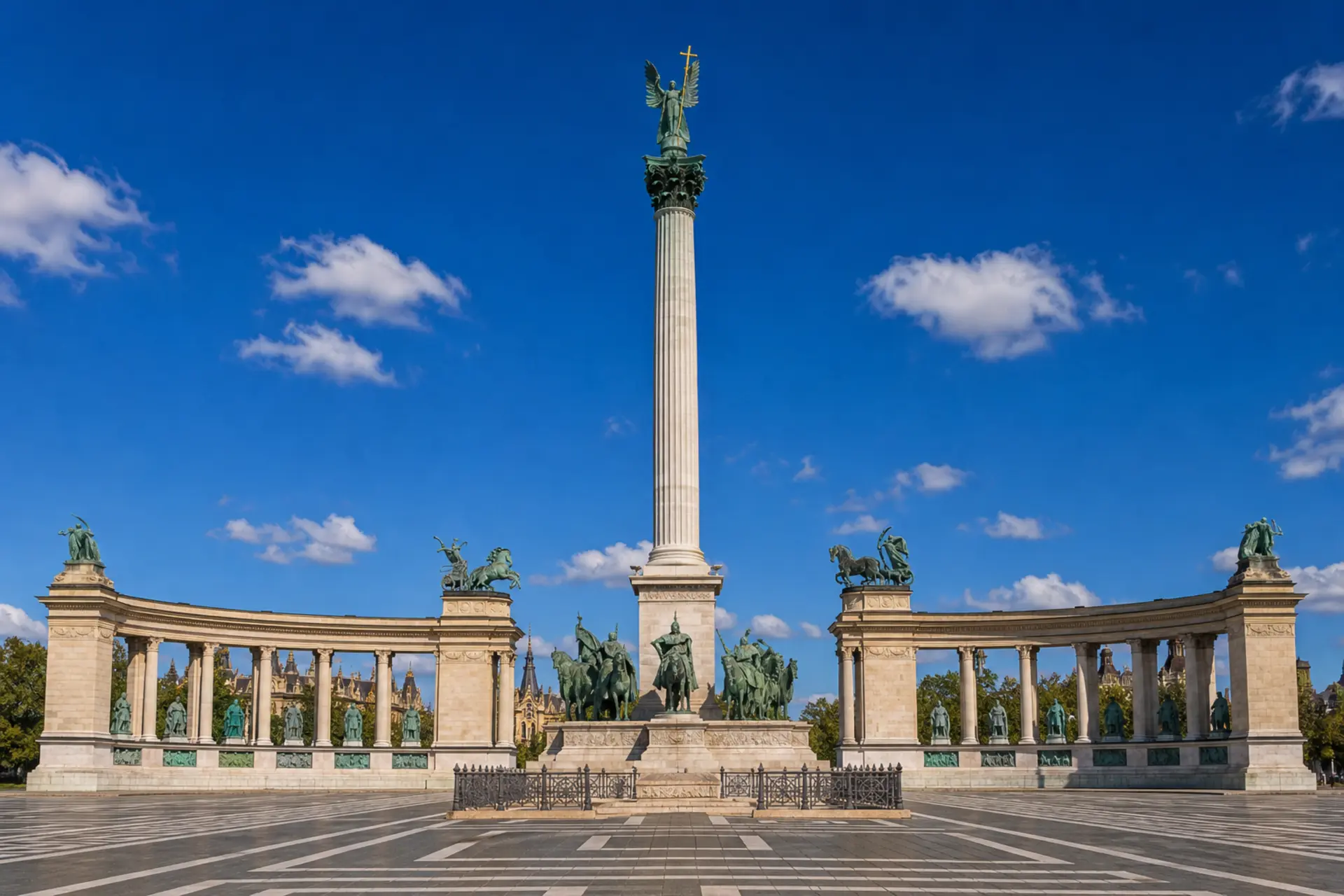 Andrássy út + Hősök tere