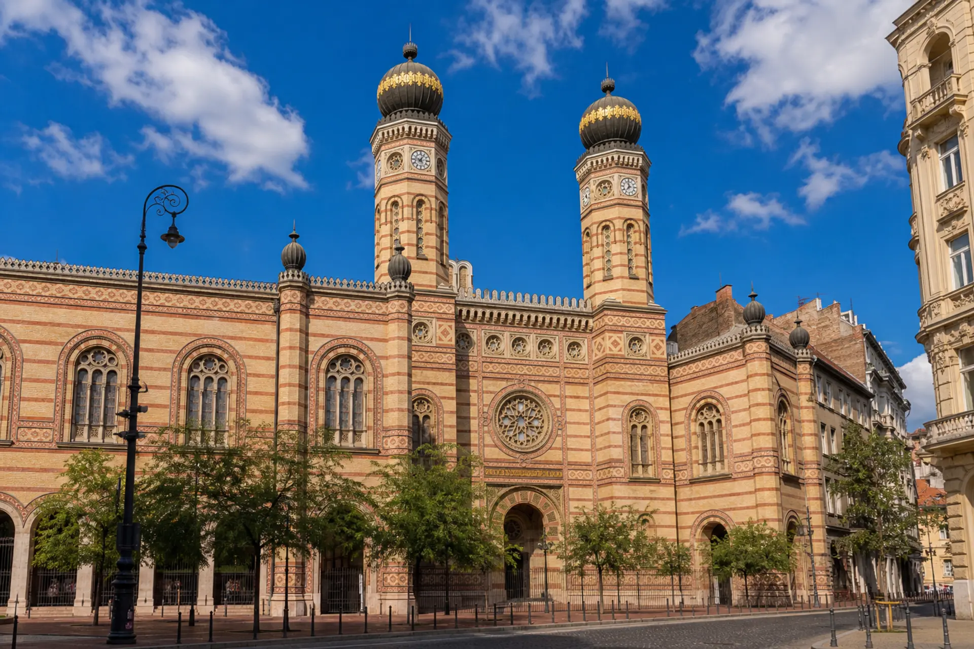 Židovská čtvrť (Erzsébetváros) + Velká synagoga