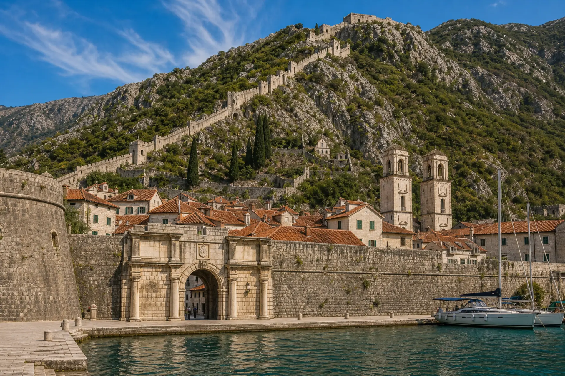Kotor a Kotorský záliv - UNESCO