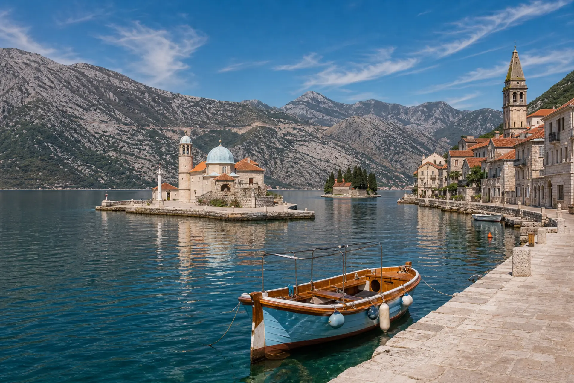 Perast a Naše Gospa od Škrpjela