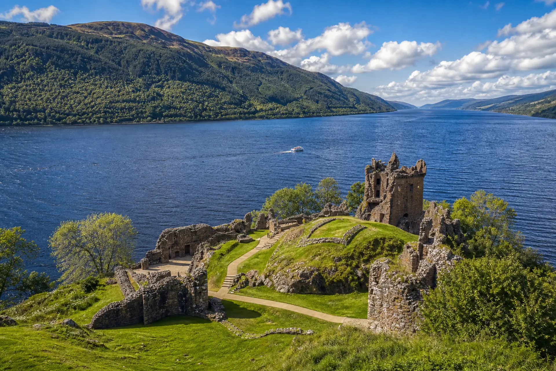 Loch Ness a Urquhart Castle