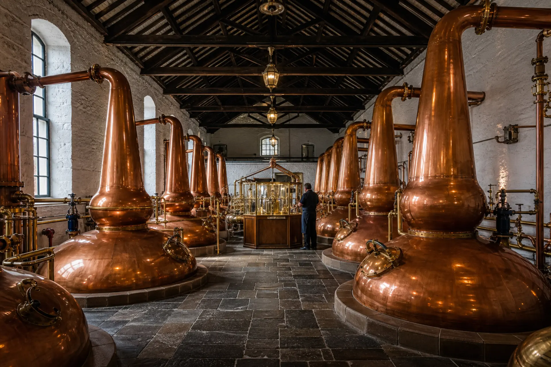 Whisky distillery tour