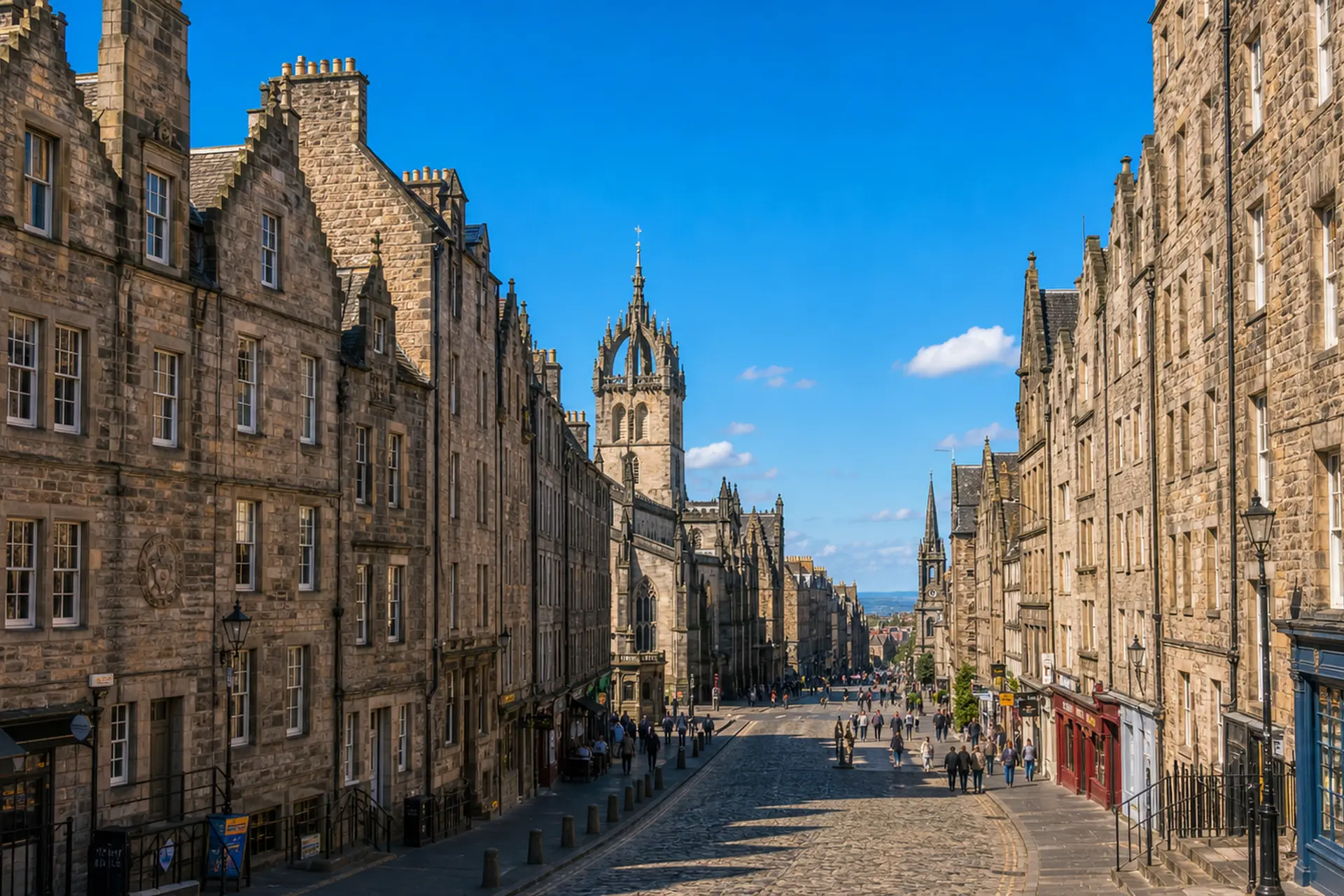 Royal Mile a Old Town