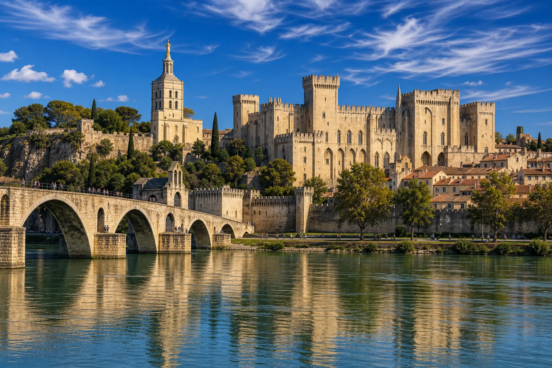Avignon a Papežský palác