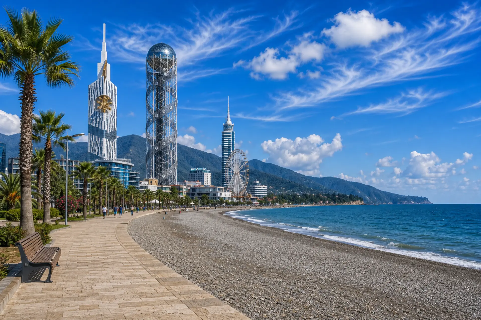 Batumi a Černé moře