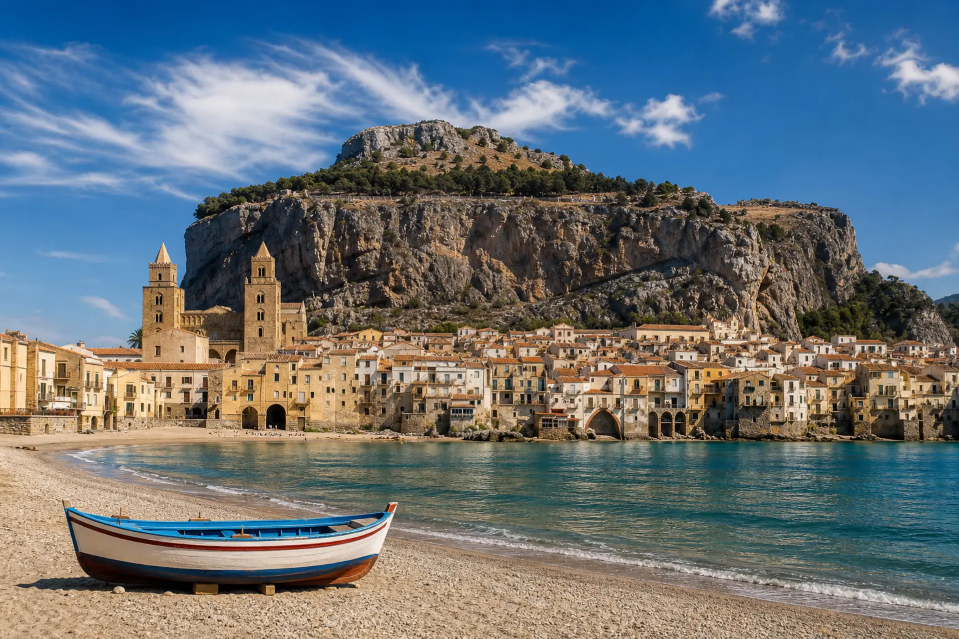 Cefalù - normanská katedrála