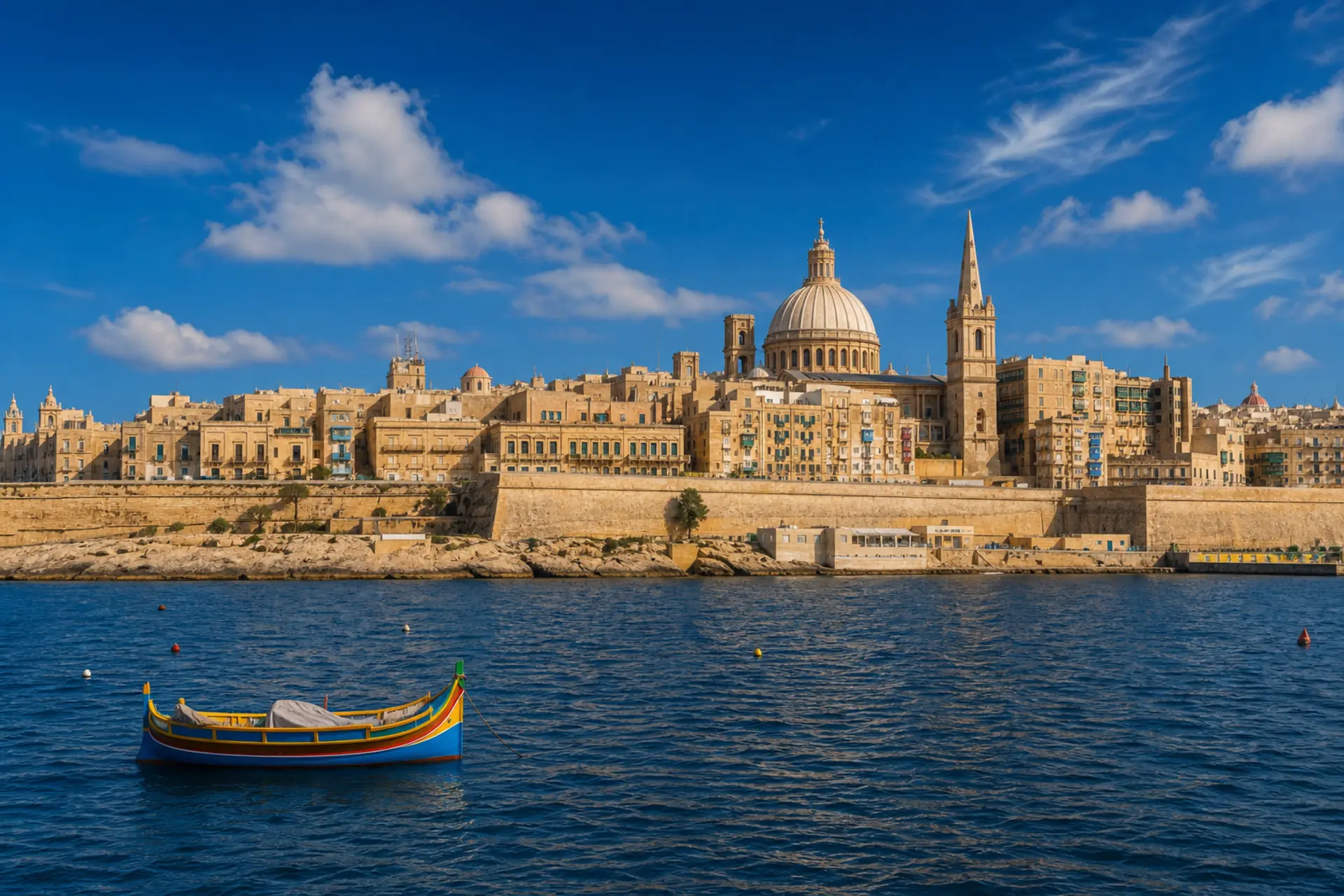 Valletta - hlavní město Malty