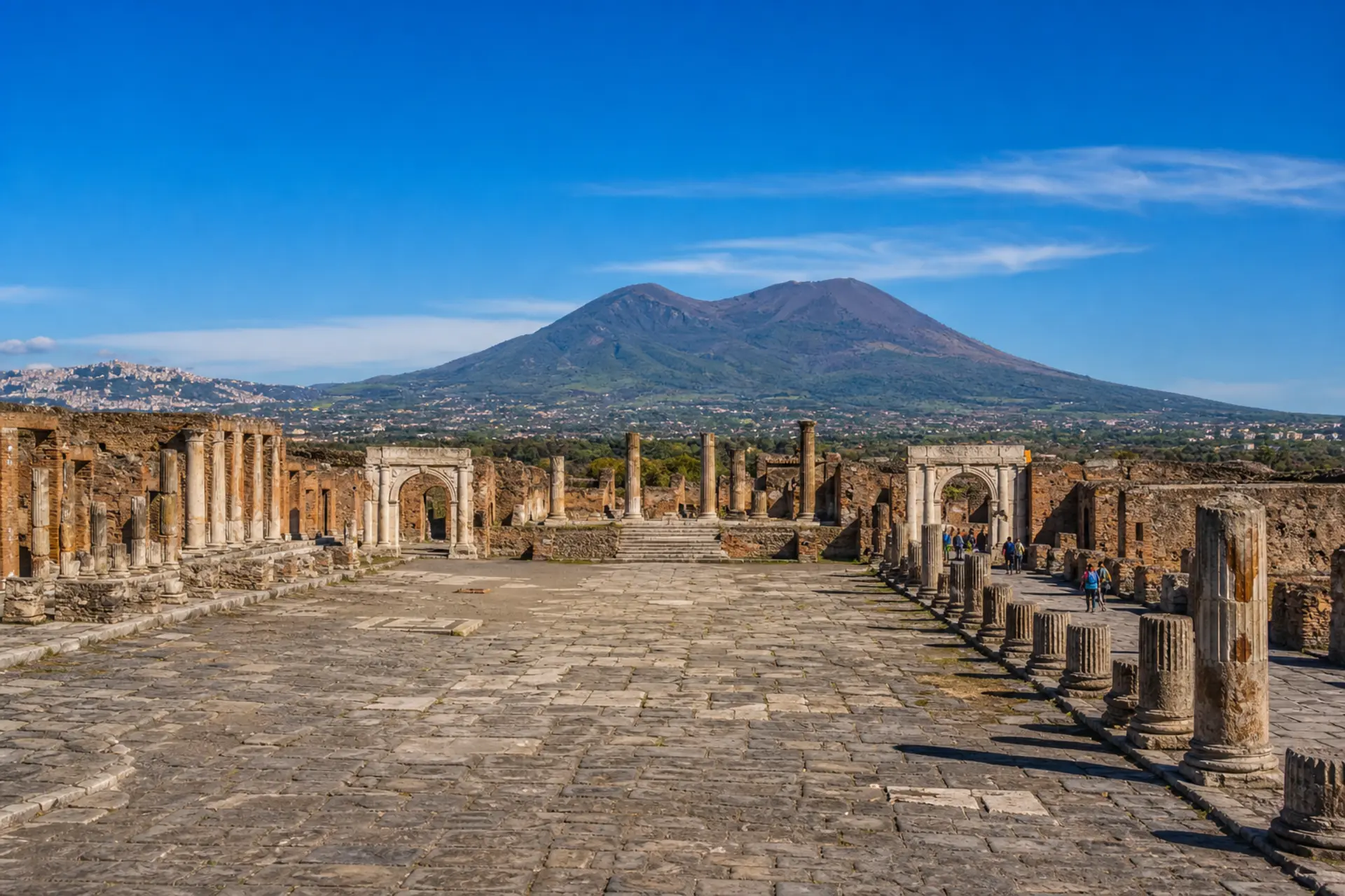 Neapol a Pompeje