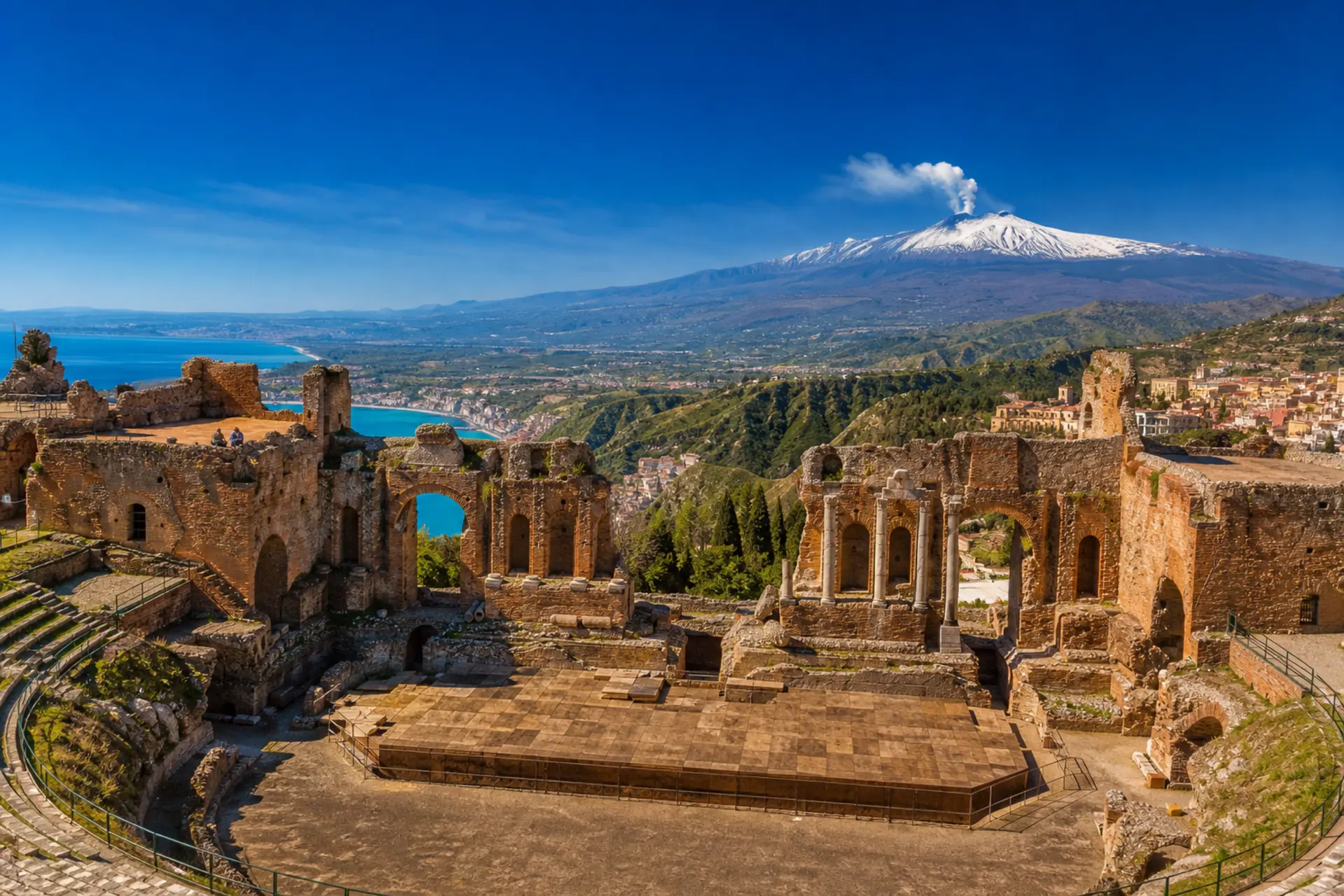 Sicílie (Palermo, Taormina)