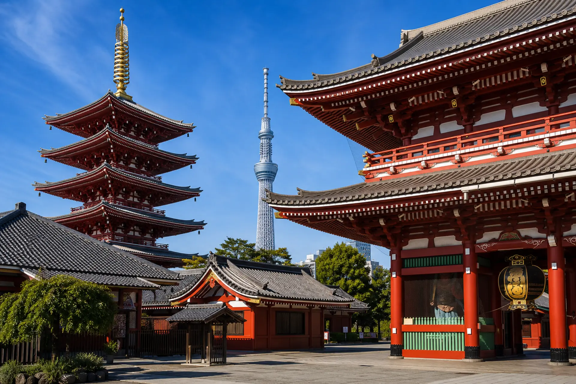 Tokio - Asakusa, Shibuya, Skytree