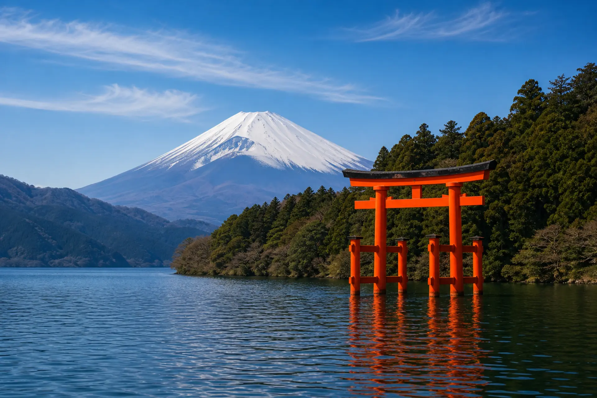 Mount Fuji a Hakone