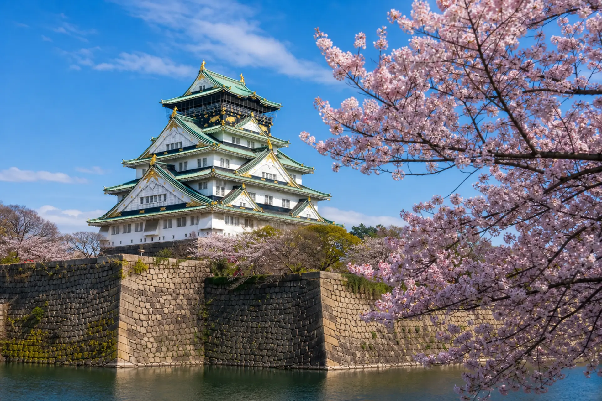 Osaka a Hiroshima Castle