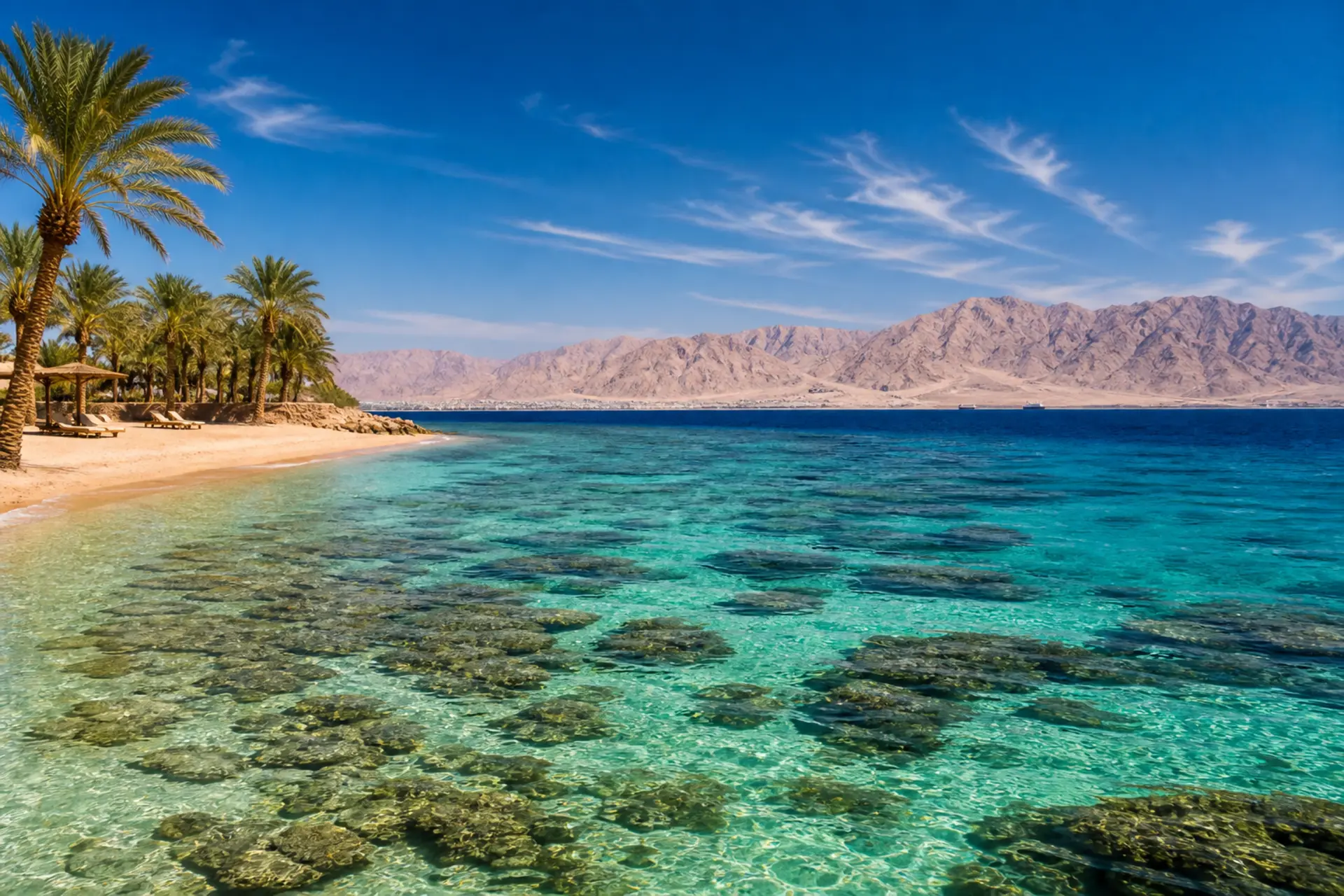Aqaba a Rudé moře