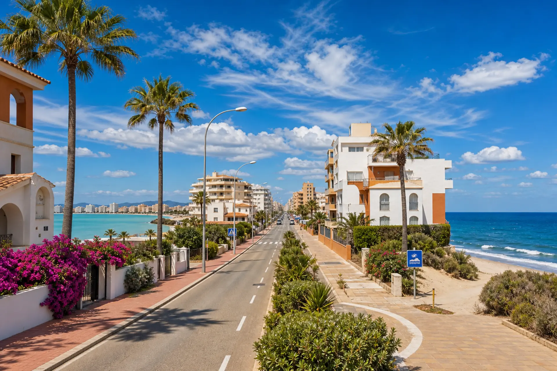 La Manga del Mar Menor - 21 km písčitý pás