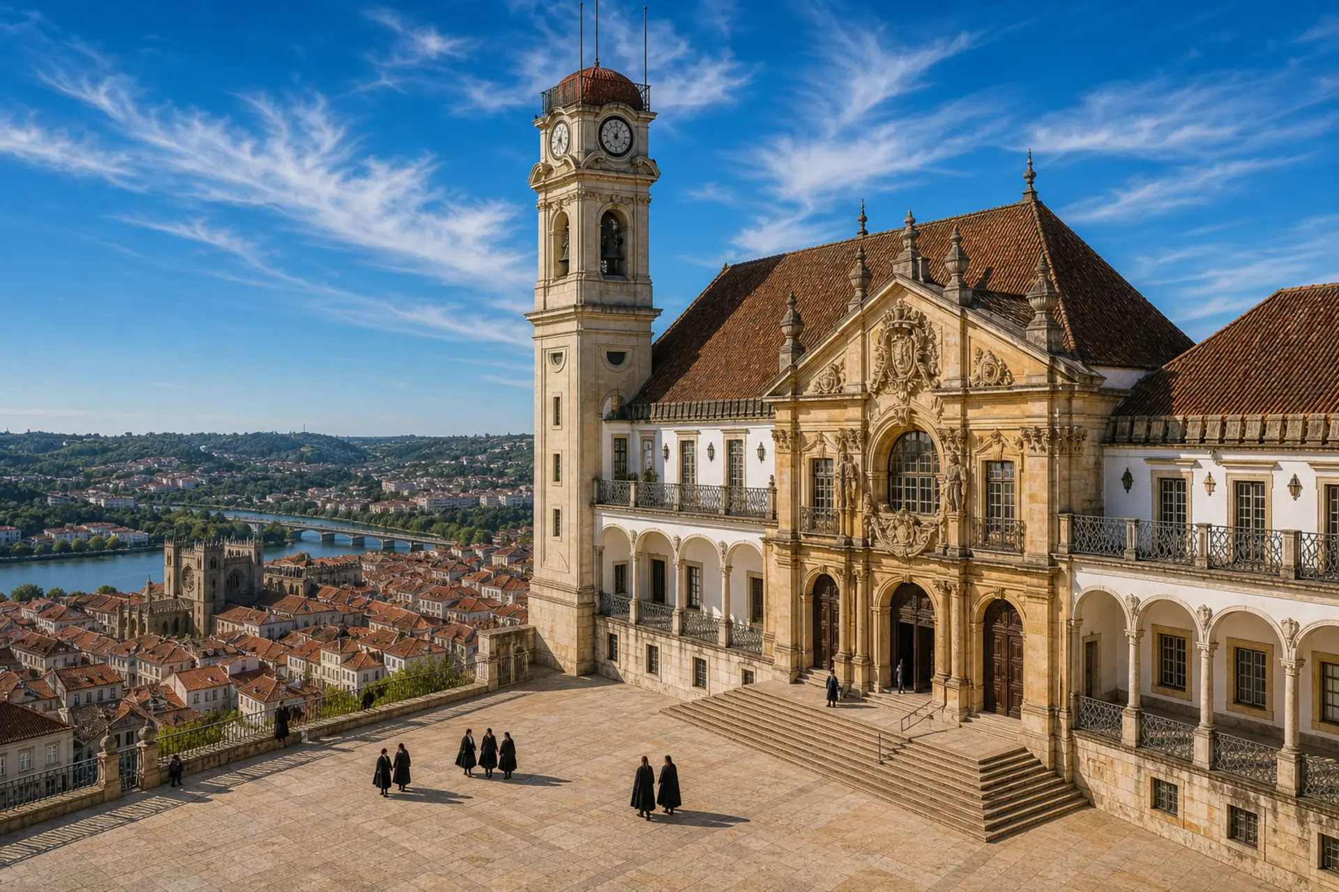 Coimbra a univerzita - druhá nejstarší na světě