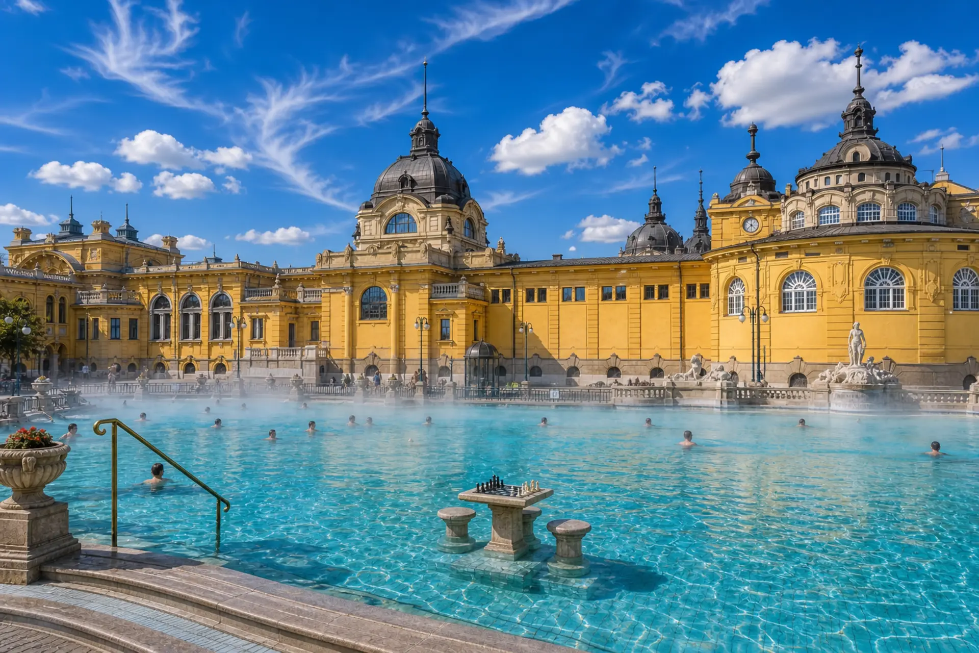 Termální lázně Széchenyi