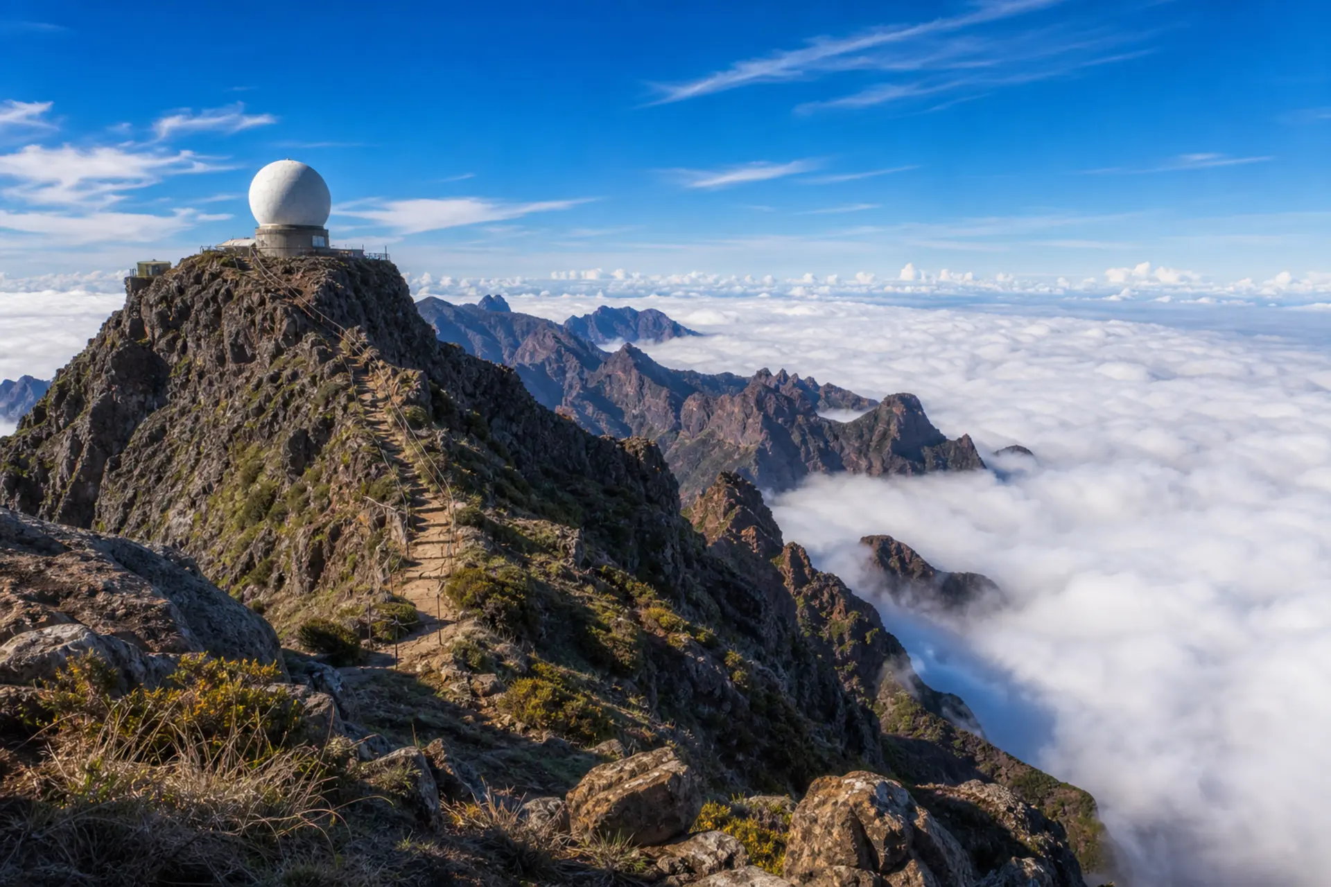Pico do Areeiro 1 818 m