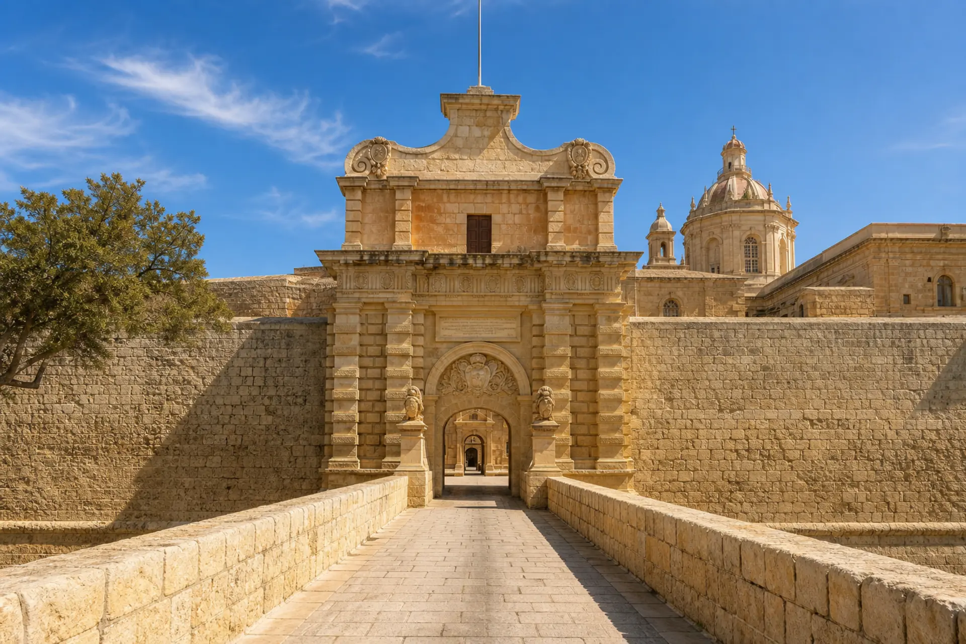 Mdina - tiché středověké město