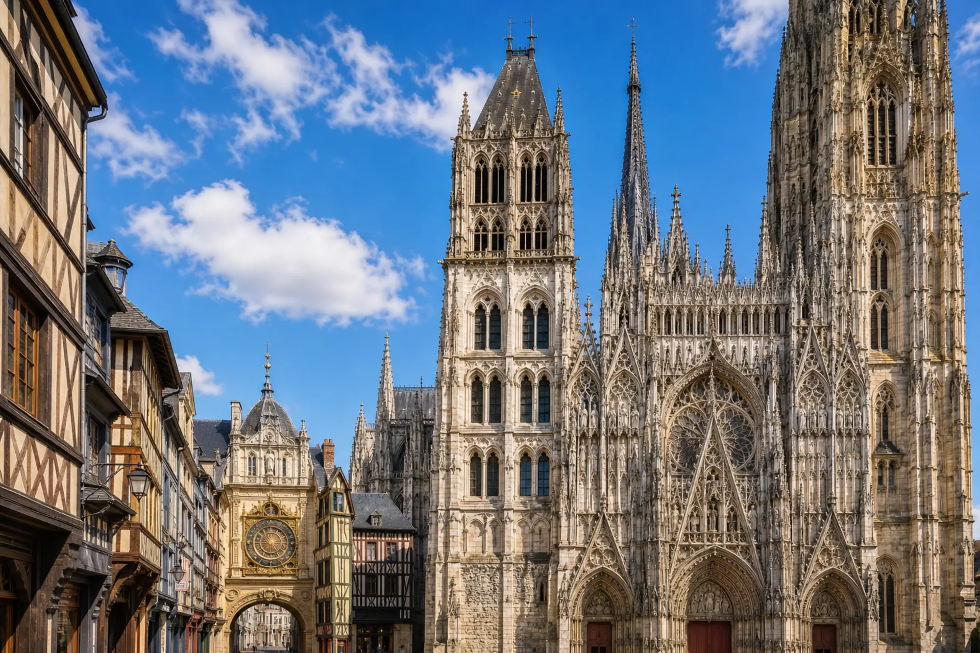 Rouen a Notre-Dame