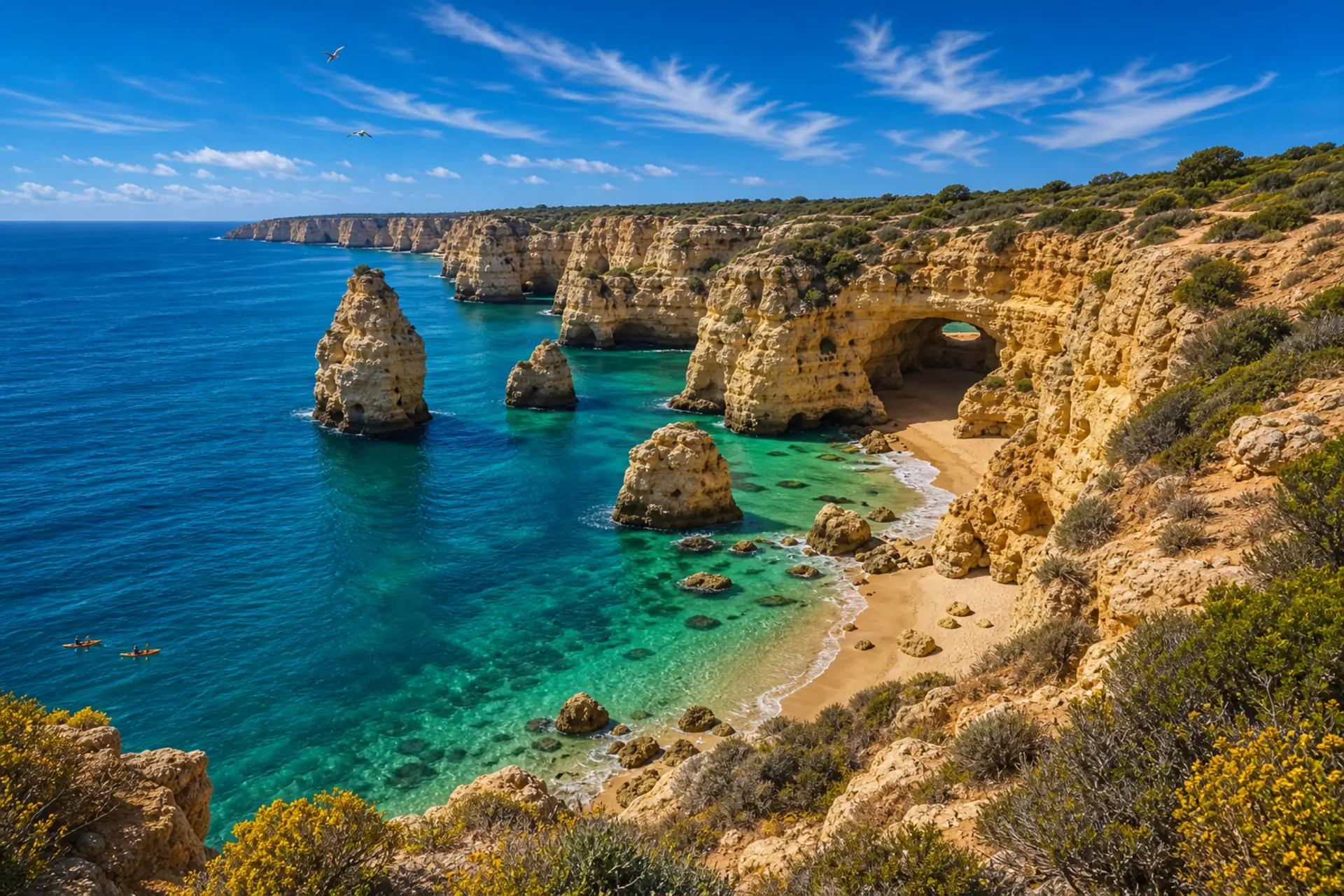 Algarve a Benagil