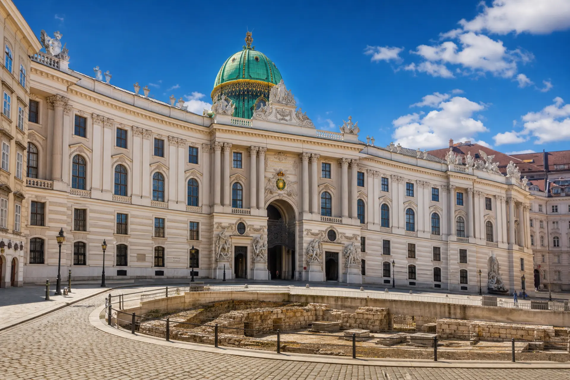 Vídeň - Hofburg a císařské komnaty