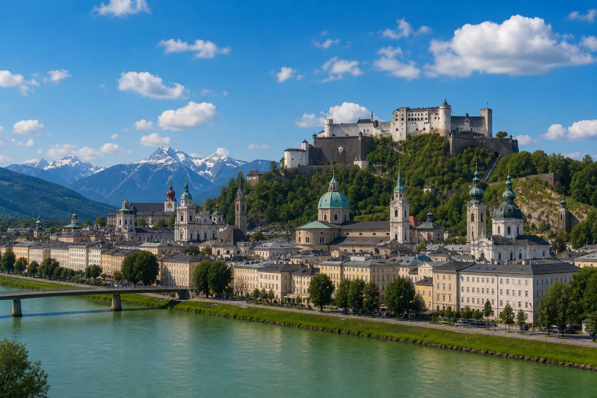 Salzburg - Mozart a Hohensalzburg