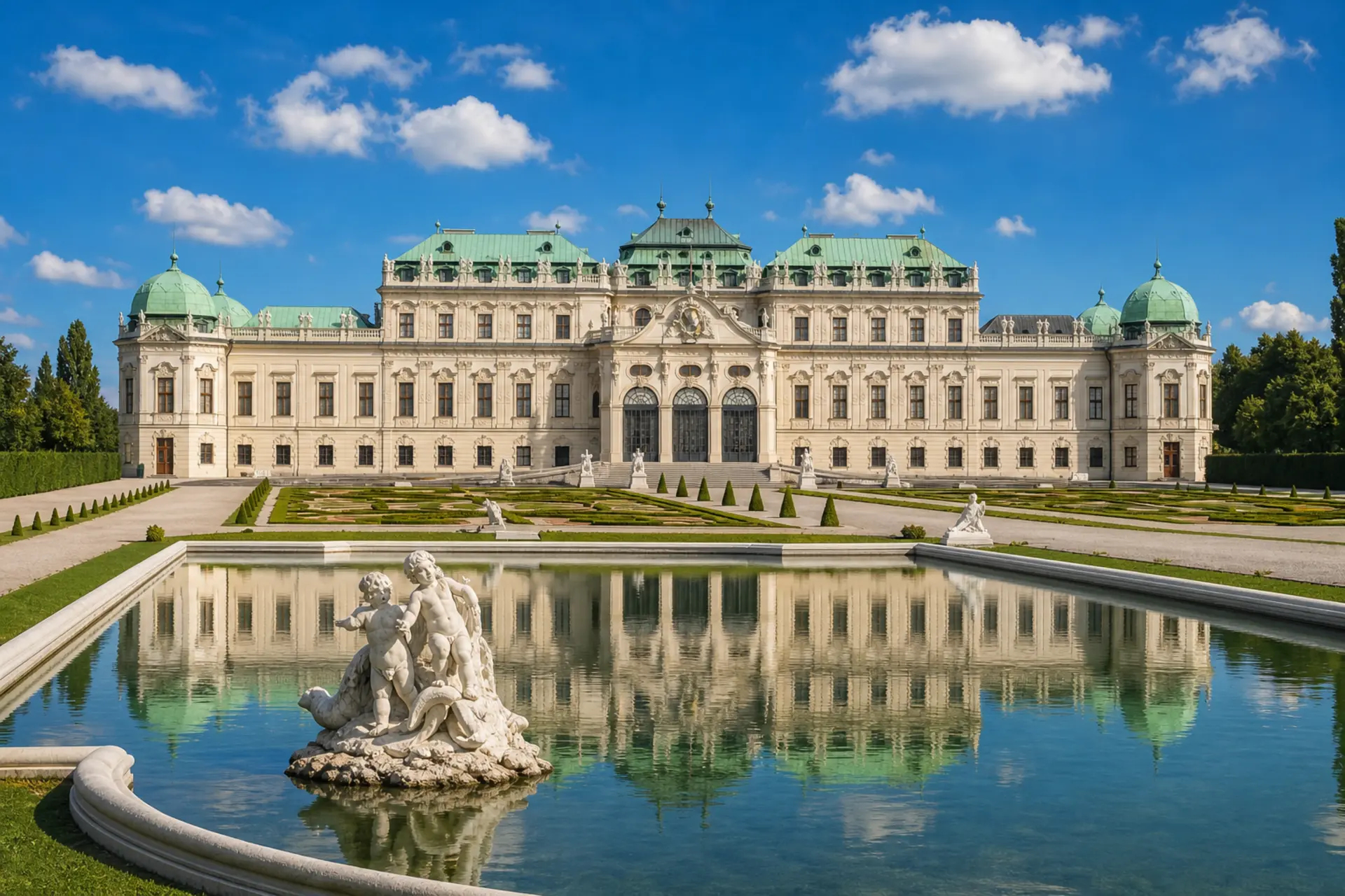 Vídeňská muzea - Belvedere, Albertina, MQ