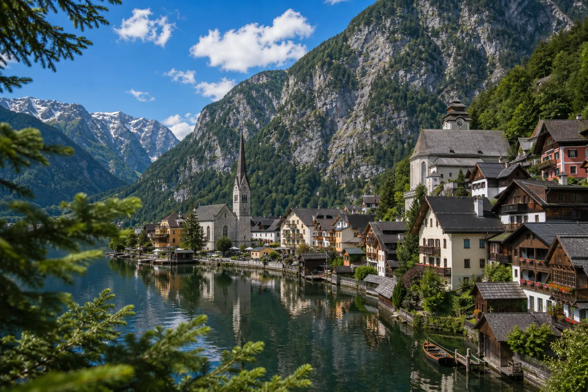 Hallstatt - alpská jezerní vesnice
