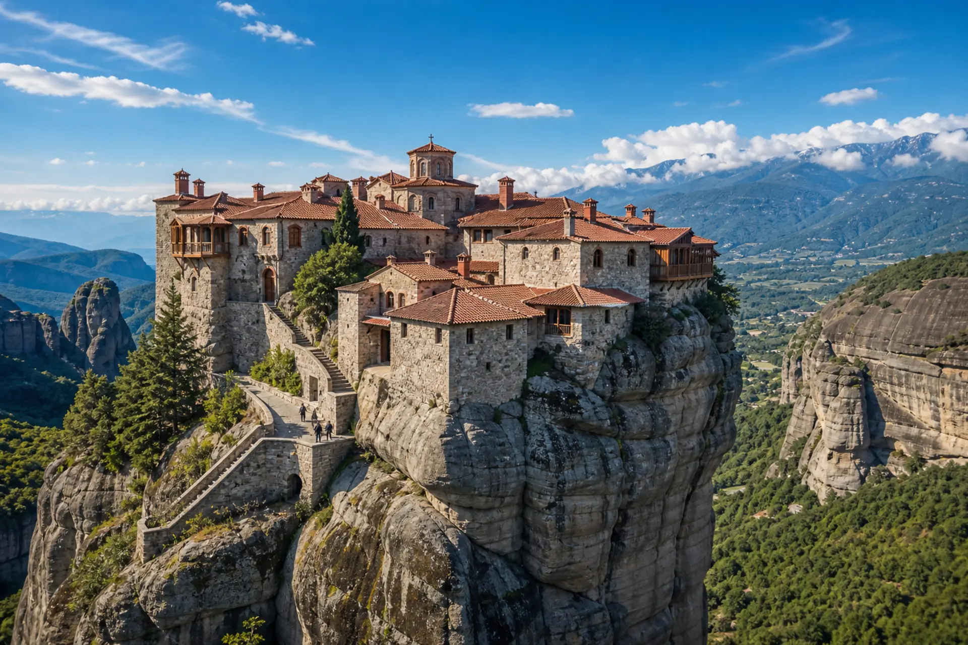 Meteora - 6 klášterů na skalách