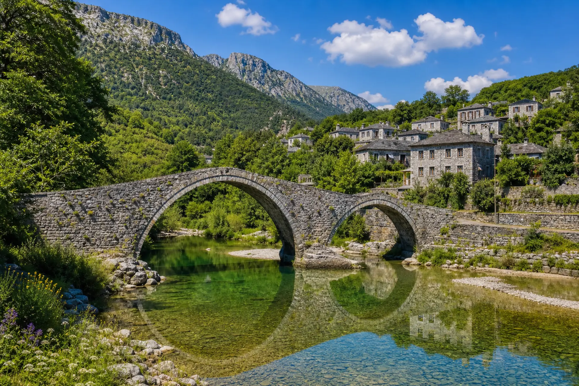 Zagori - kamenné vesnice a klenuté mosty