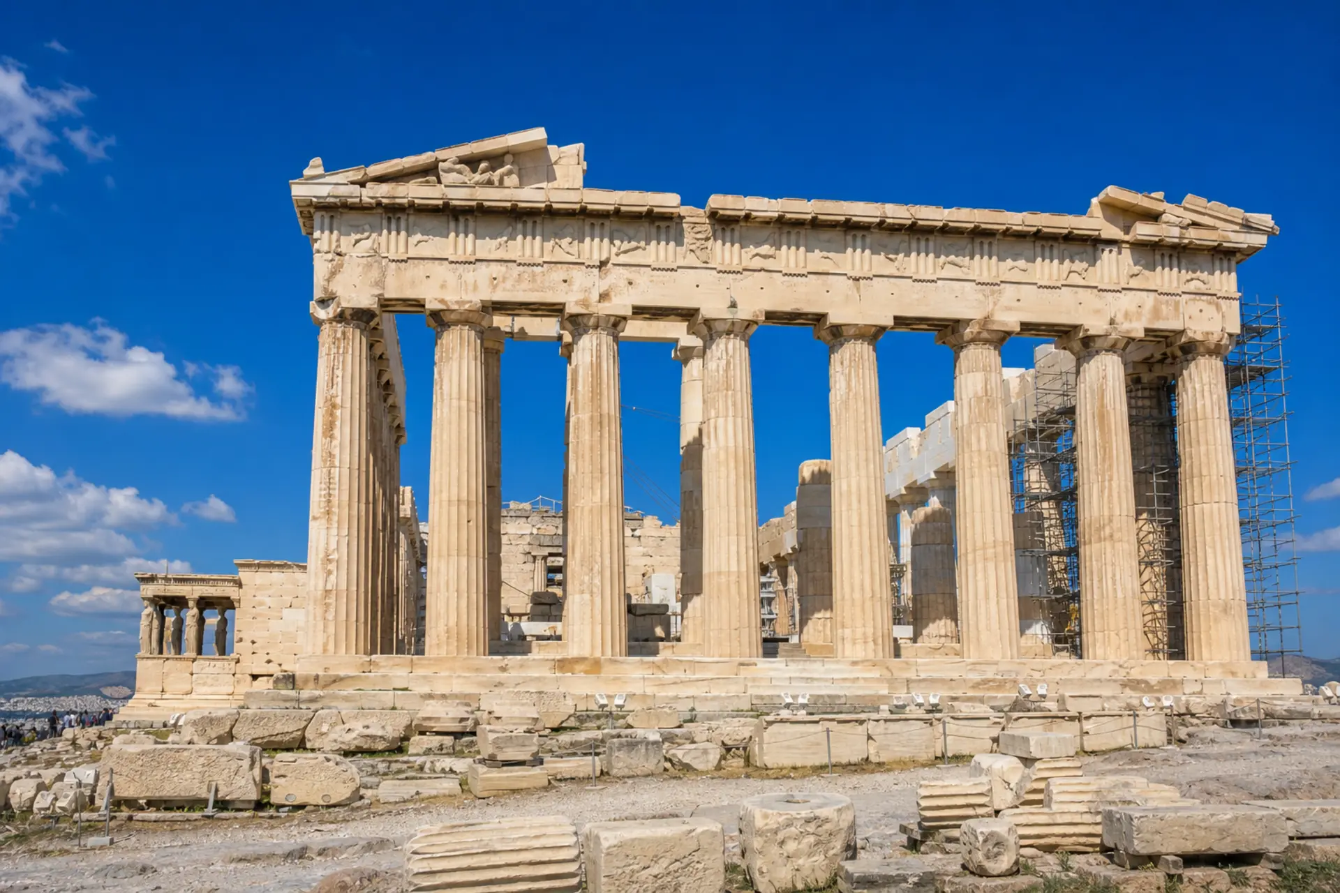 Akropolis a Parthenon