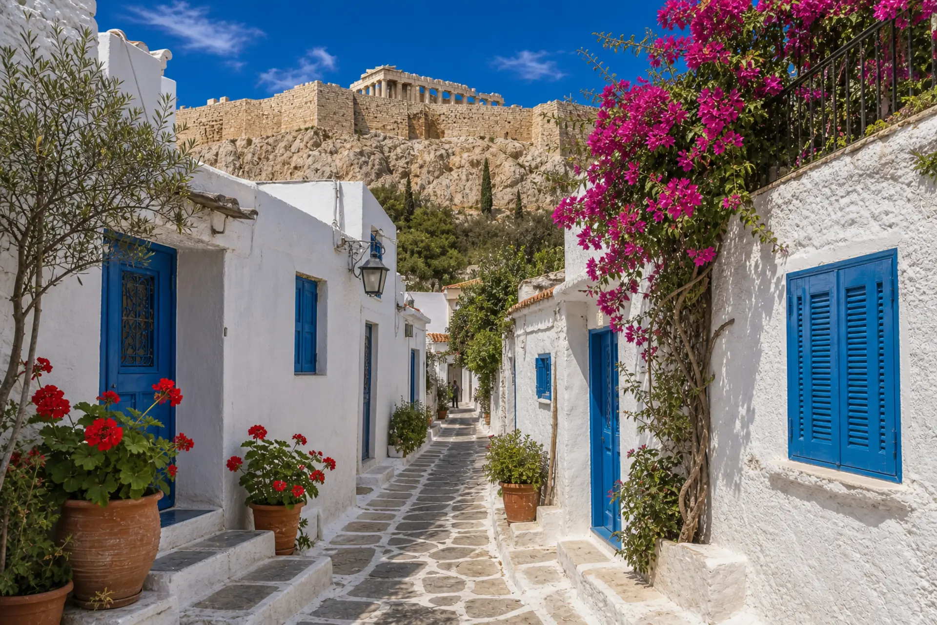Plaka a Anafiotika