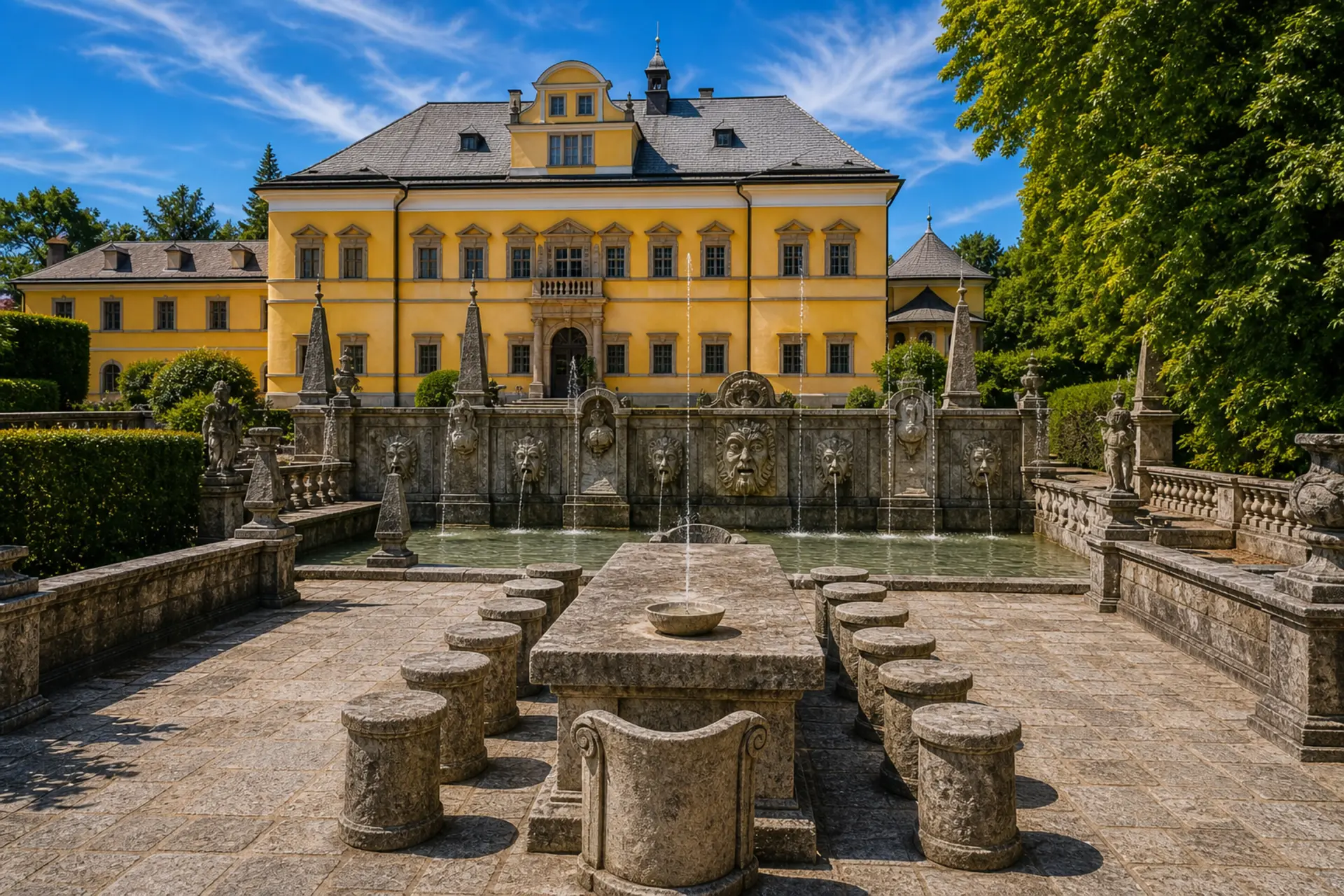 Hellbrunn + Wasserspiele