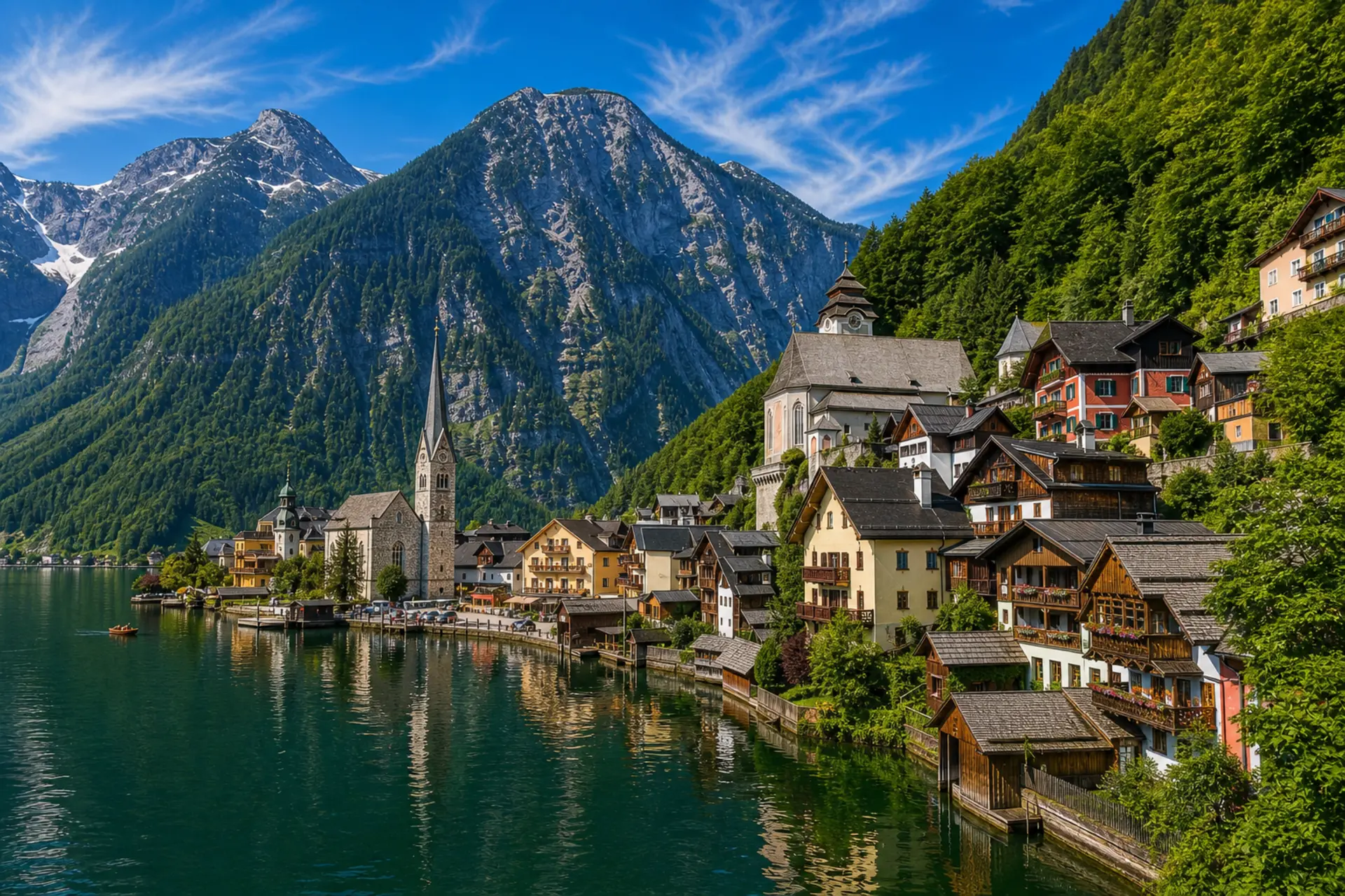Salzkammergut - jezerní oblast