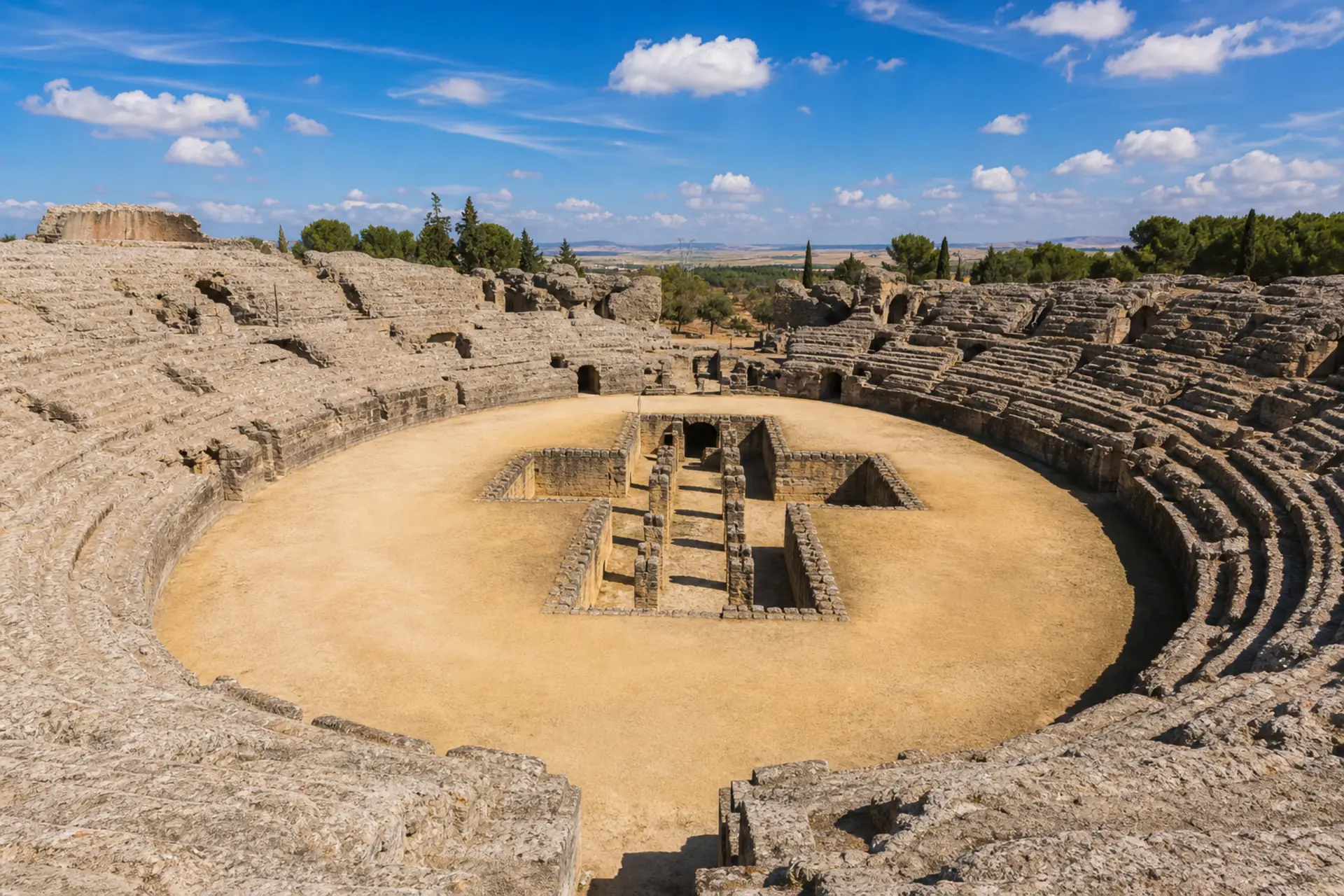Italica - antické římské naleziště