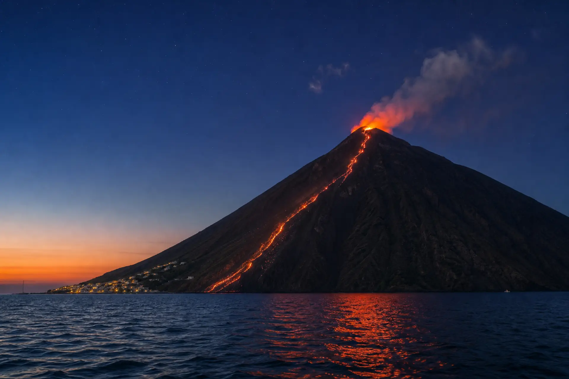 Stromboli a Liparské ostrovy