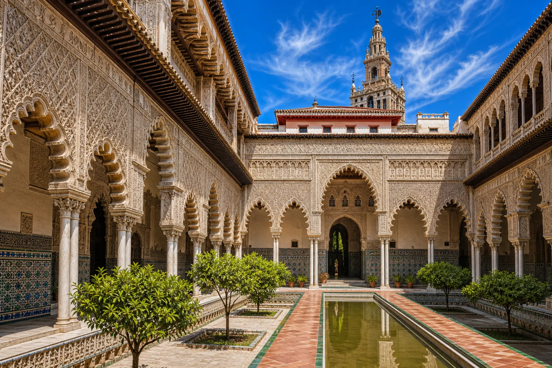 Sevilla - Alcázar a Giralda