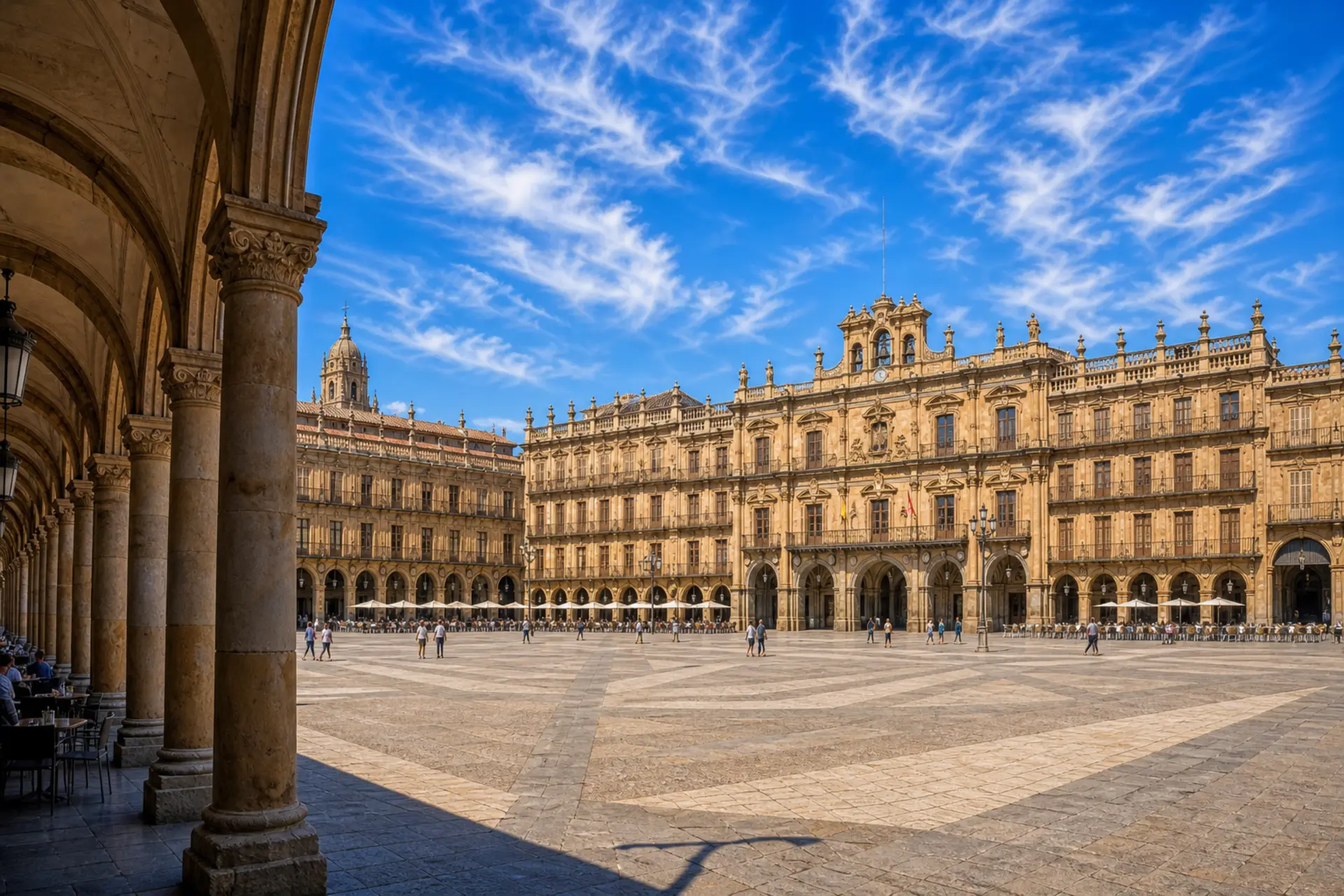 Salamanca - Plaza Mayor a univerzita