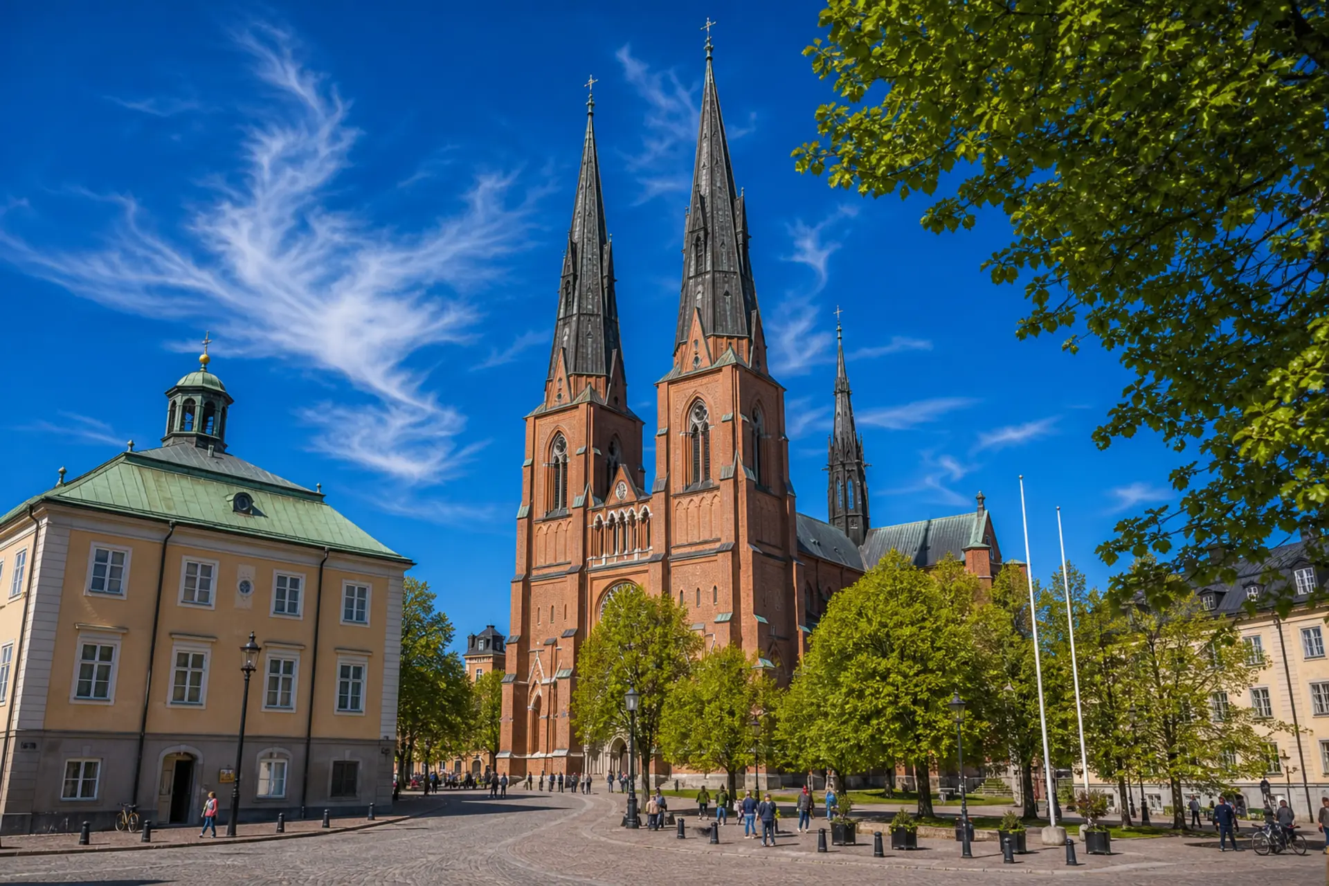 Uppsala - katedrála a univerzita