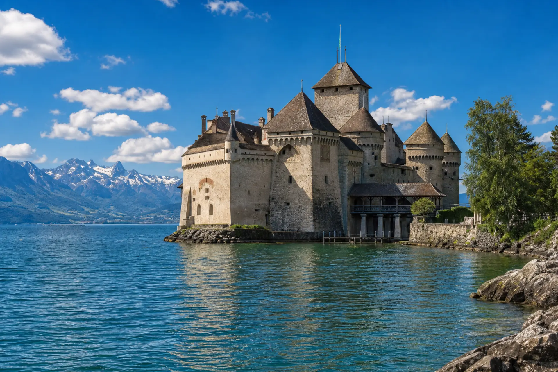 Hrad Chillon - UNESCO