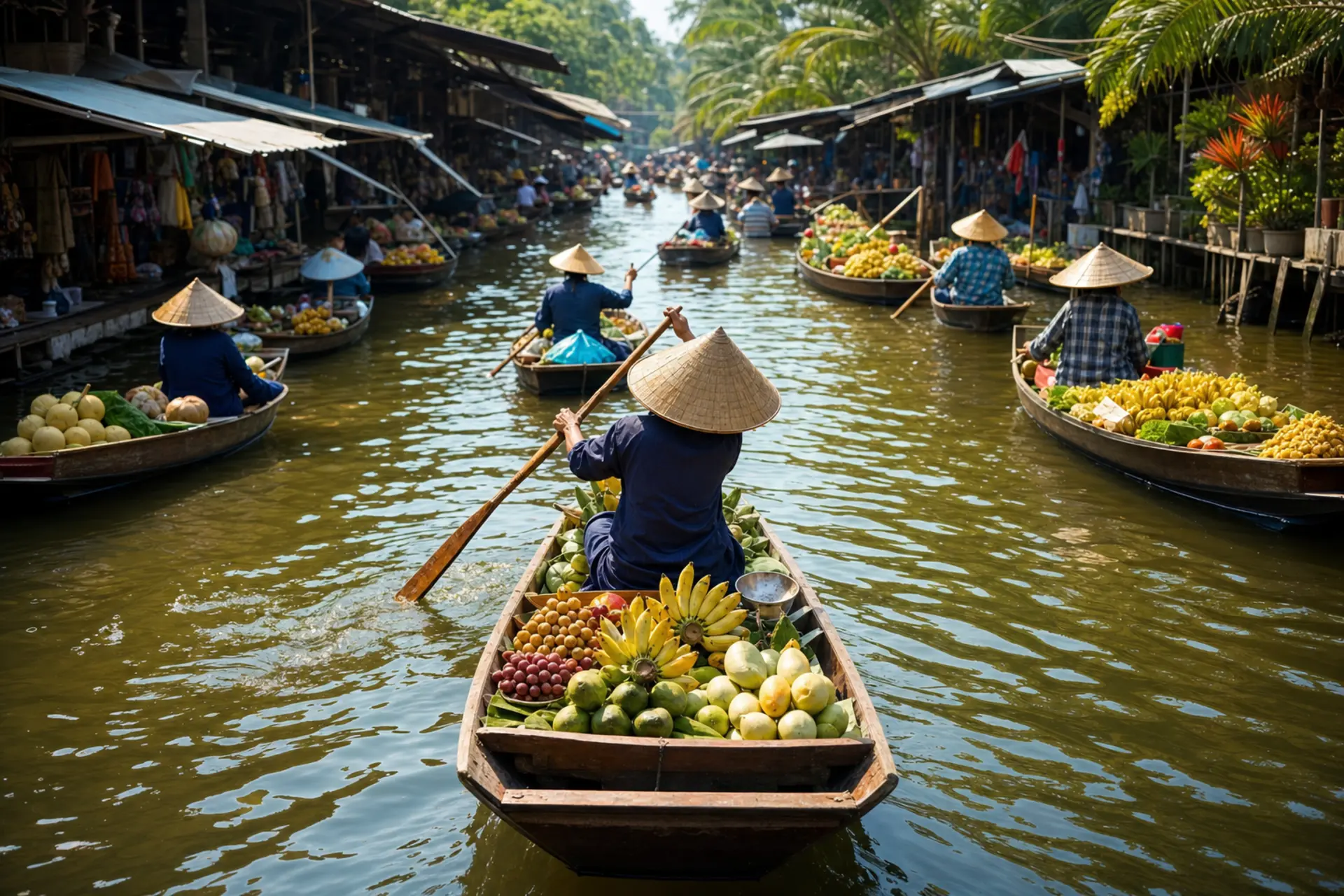 Plovoucí trhy a Sukhothai