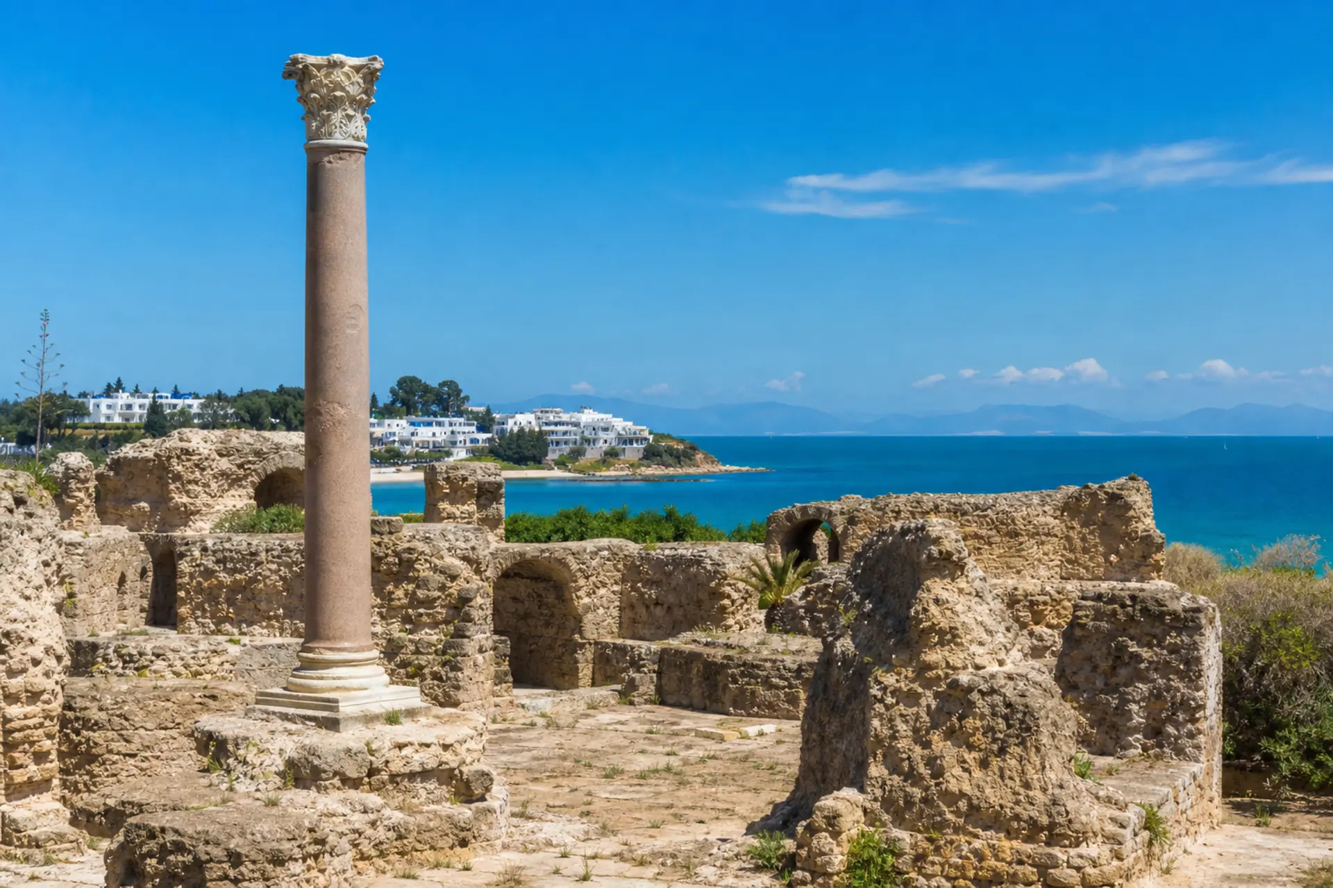 Kartágo a Sidi Bou Said